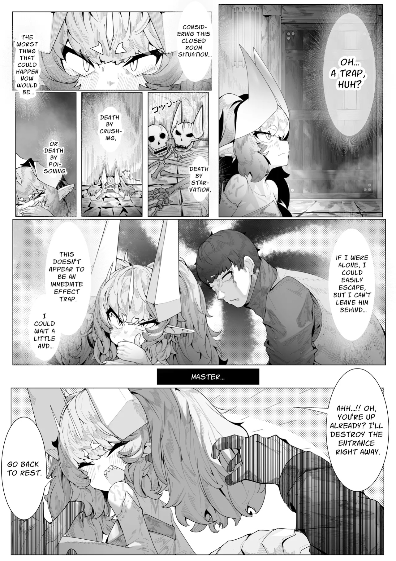 [dekaituno] Surely There's No Way A Demi-Human Dragon Would Lose To Their Human Disciple, Right? [sakurei]
