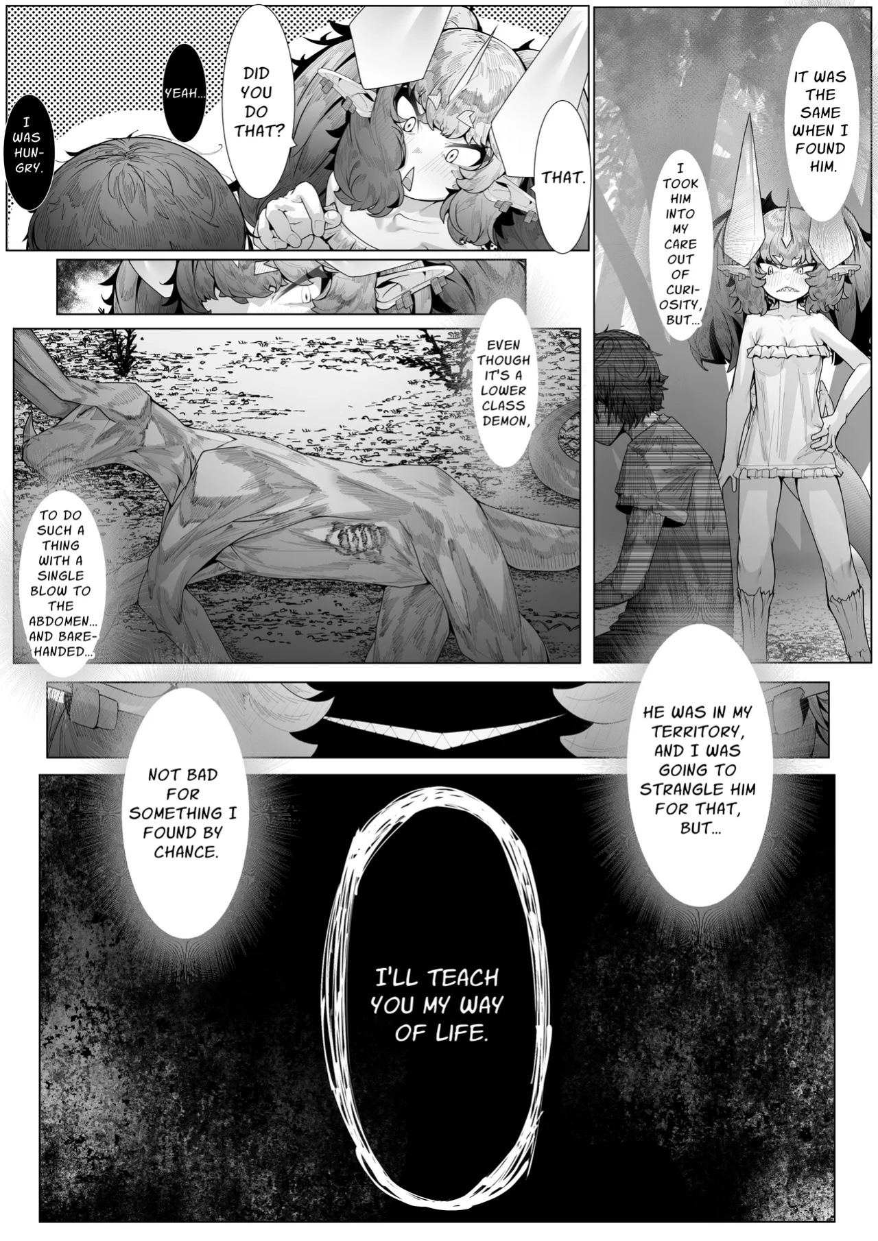[dekaituno] Surely There's No Way A Demi-Human Dragon Would Lose To Their Human Disciple, Right? [sakurei]