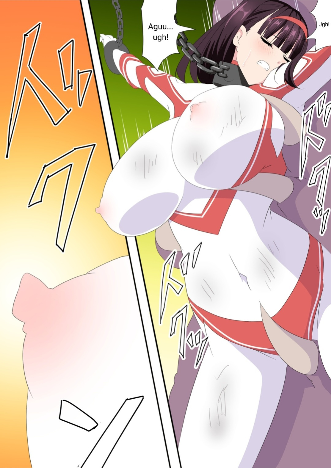 [Co] Ultra Airi's breasts are tortured with feather needles part 27-31 [English Translated] [Chat-gpt]