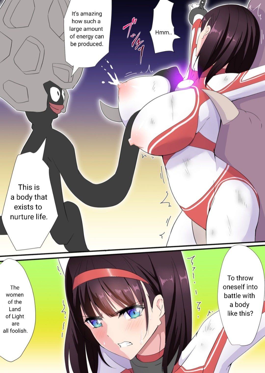 [Co] Ultra Airi's breasts are tortured with feather needles part 27-31 [English Translated] [Chat-gpt]
