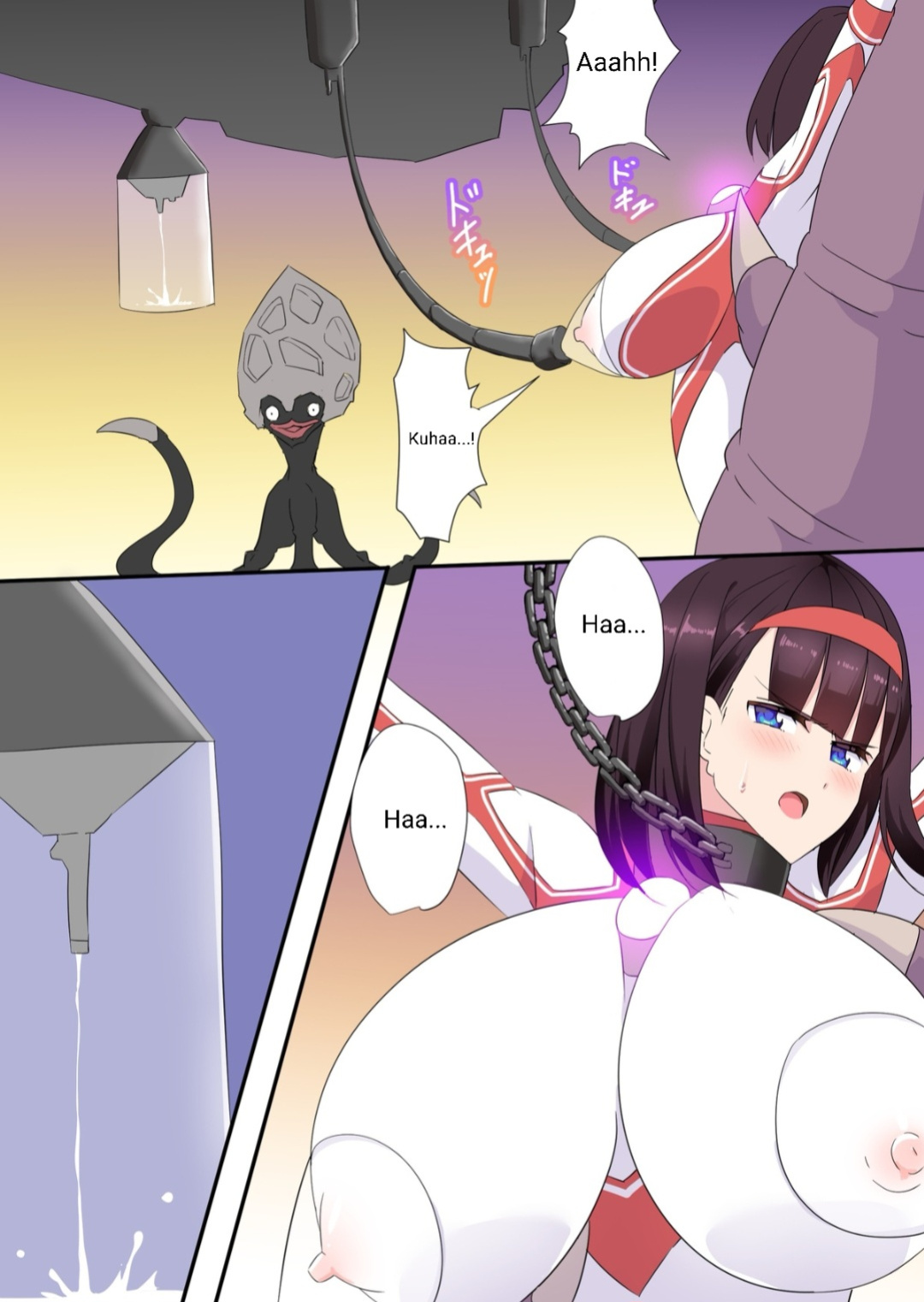 [Co] Ultra Airi's breasts are tortured with feather needles part 27-31 [English Translated] [Chat-gpt]