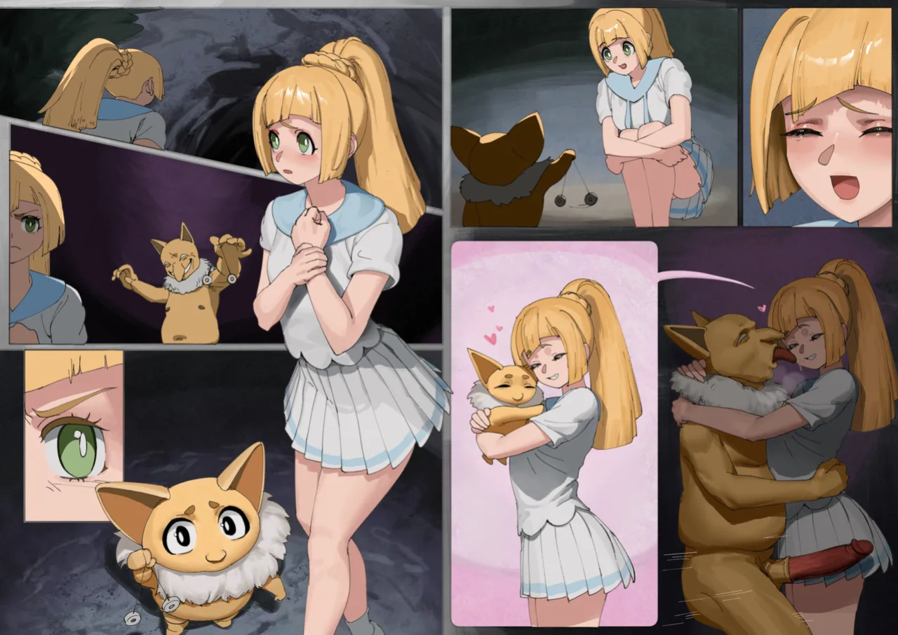 [Wjs07] Lillia thinks hypnos are cute (Pokemon) (Uncensored & Textless)