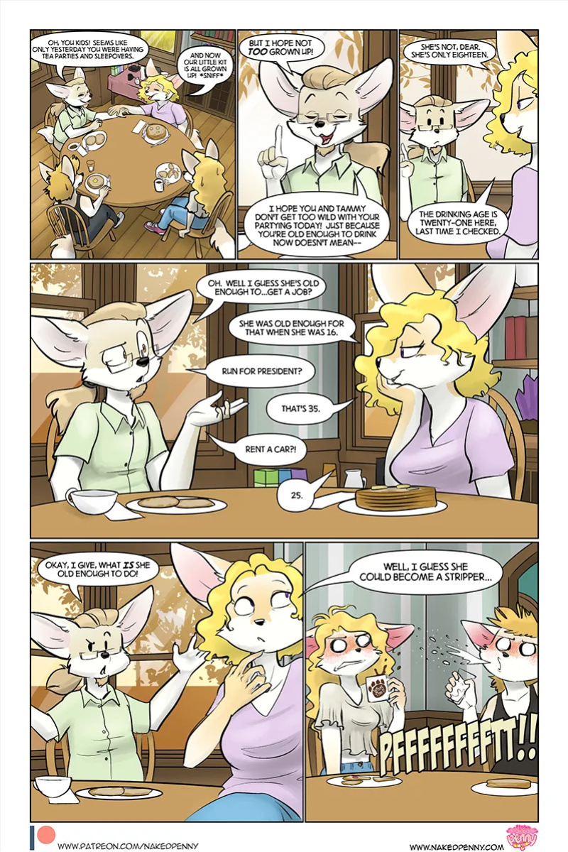 [Stoker & Jonas] Naked Penny: Chapter 1 (W/ Extras)