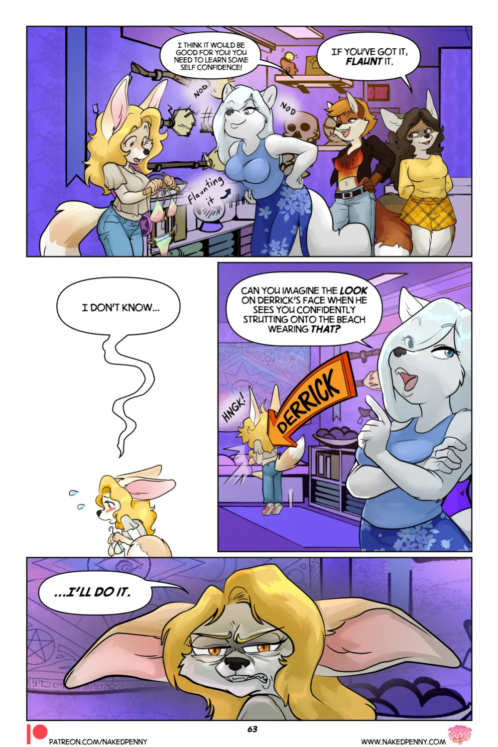 [Stoker & Jonas] Naked Penny: Chapter 1 (W/ Extras)