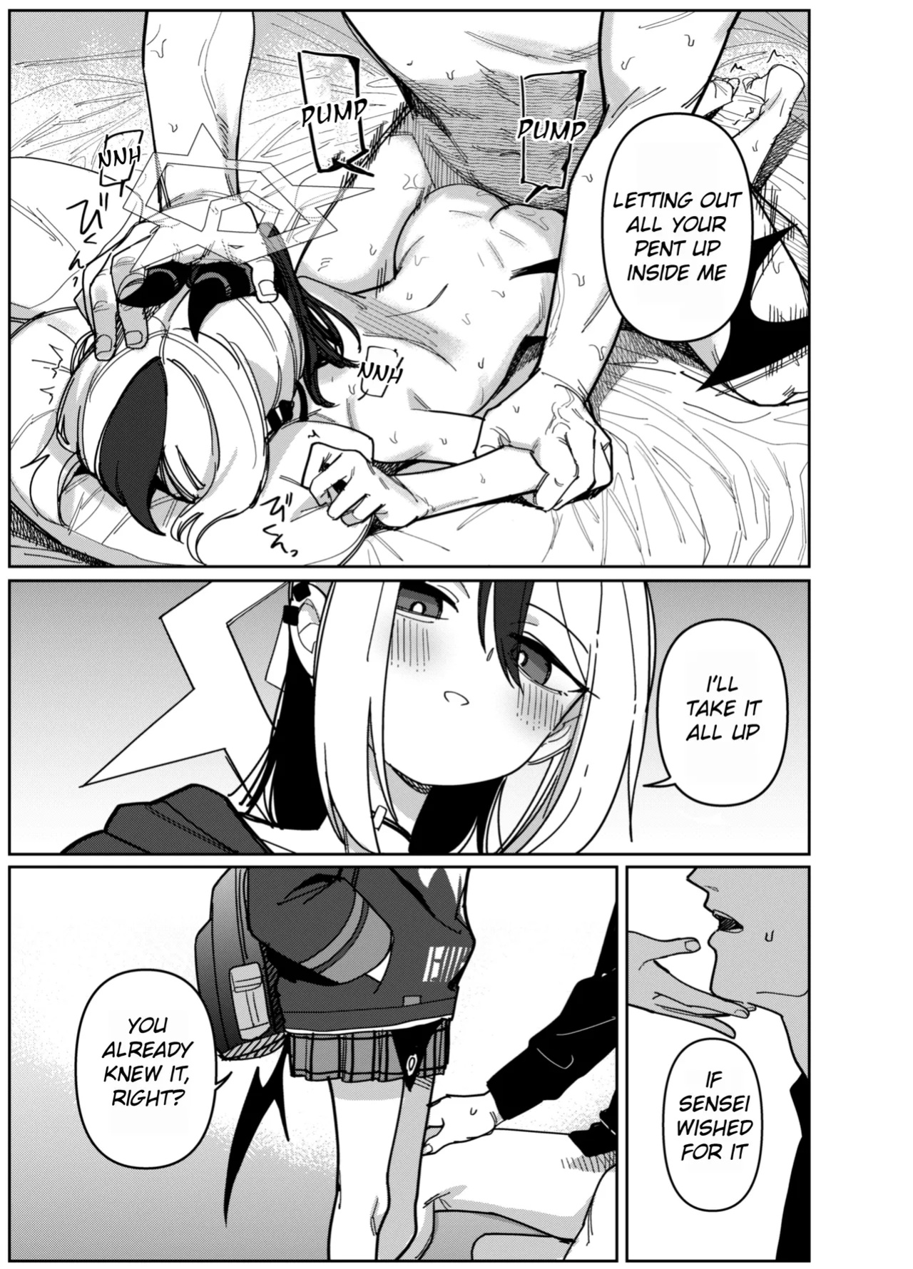[PYPYworks (Syamonabe)] Onikata Kayoko wa Konna Koto Shinai. Part. 2 - Onikata Kayoko won't do this type of stuff. (Blue Archive) [Yume Translation]