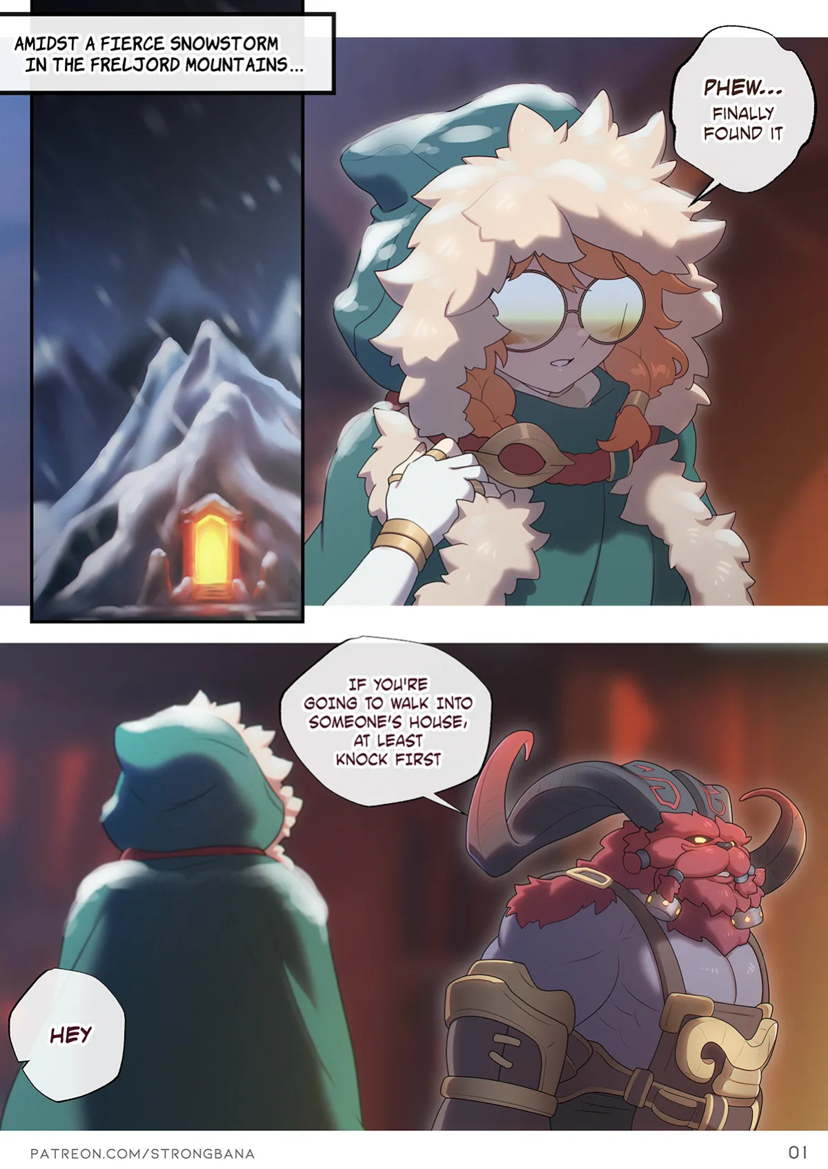 [StrongBana] Can I Stay For Just One Night
