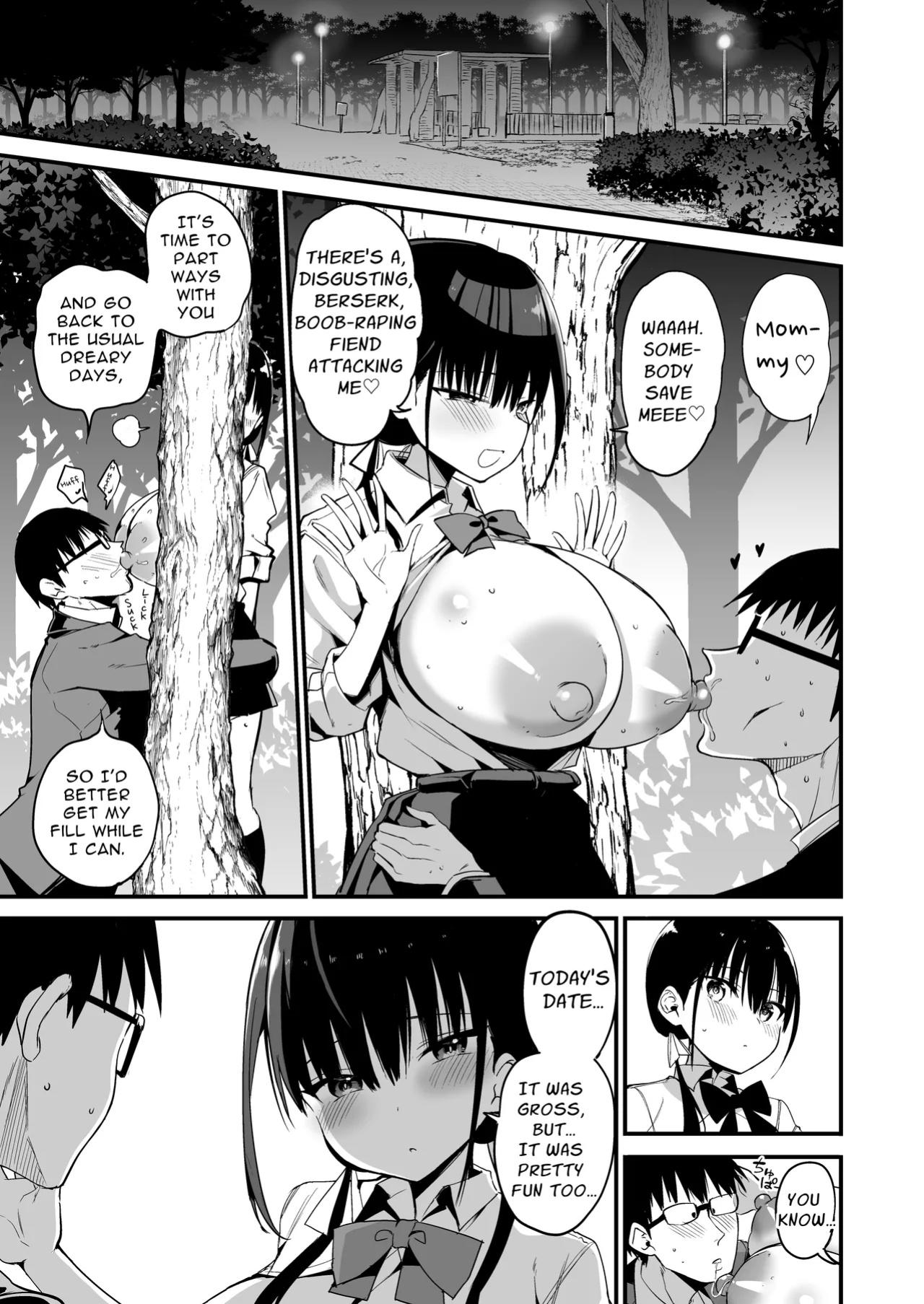 [Aohimo Familia (Aohimo)] Kanojo no Imouto ga Kyonyuu MiniSkir JK de Koakuma-kei 5 | My Girlfriend's Sister is a Busty Deviless in a Miniskirt 5 [Fantasy Primer]