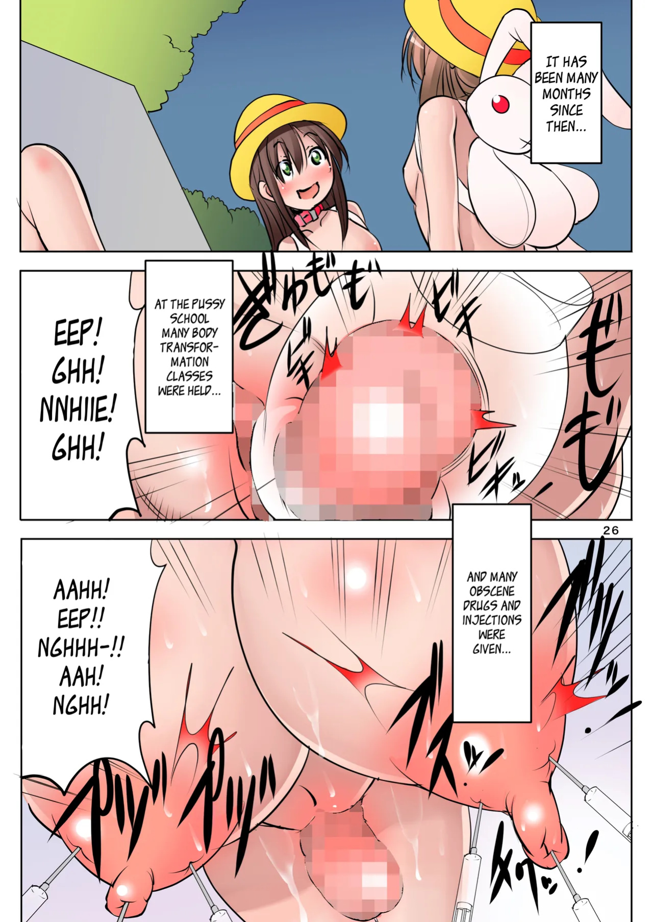 [Algolagnia (Mikoshiro Honnin)] Nanka Mou Story to ka Kangaeru no Mendokusai no de Tadatada Hiwaide Eroi Kyouiku o Suru Dake no Hentai Gakkou... no Manga 2 [CarlJPTL] [Incomplete]