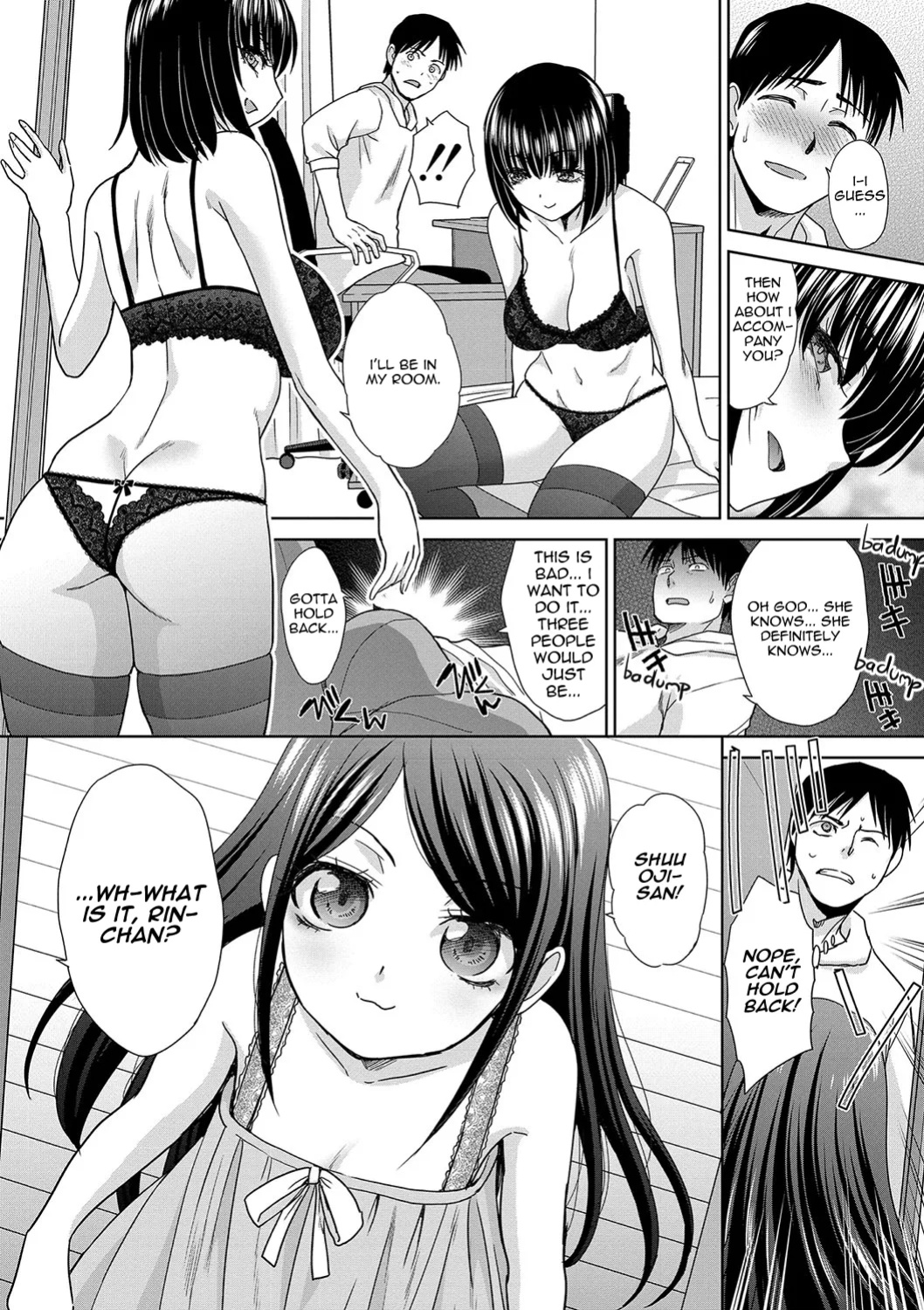 [Itaba Hiroshi] Shinseki Midara My Home Harem Ch.1-3 [castor translates things]