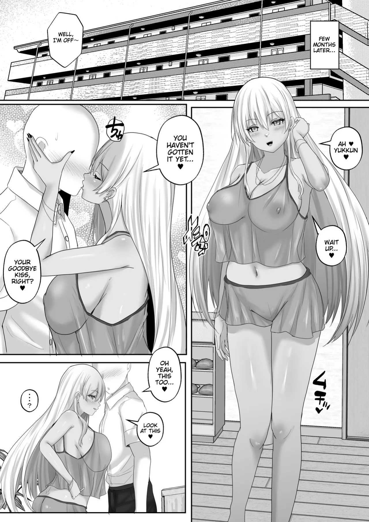 [Hakutoutei (rikazu)] Kasshoku Gal ga Ore no Iyashi Natsu no Umi de Kyonyuu na Kanojo ga Tousen Shimashita. | This Tan-Skinned Gyaru is my Healing! 2: Living Together Everyday with my Overly Sexy Girlfriend! She Lets Me Cum All Over Her Tits For As Long A