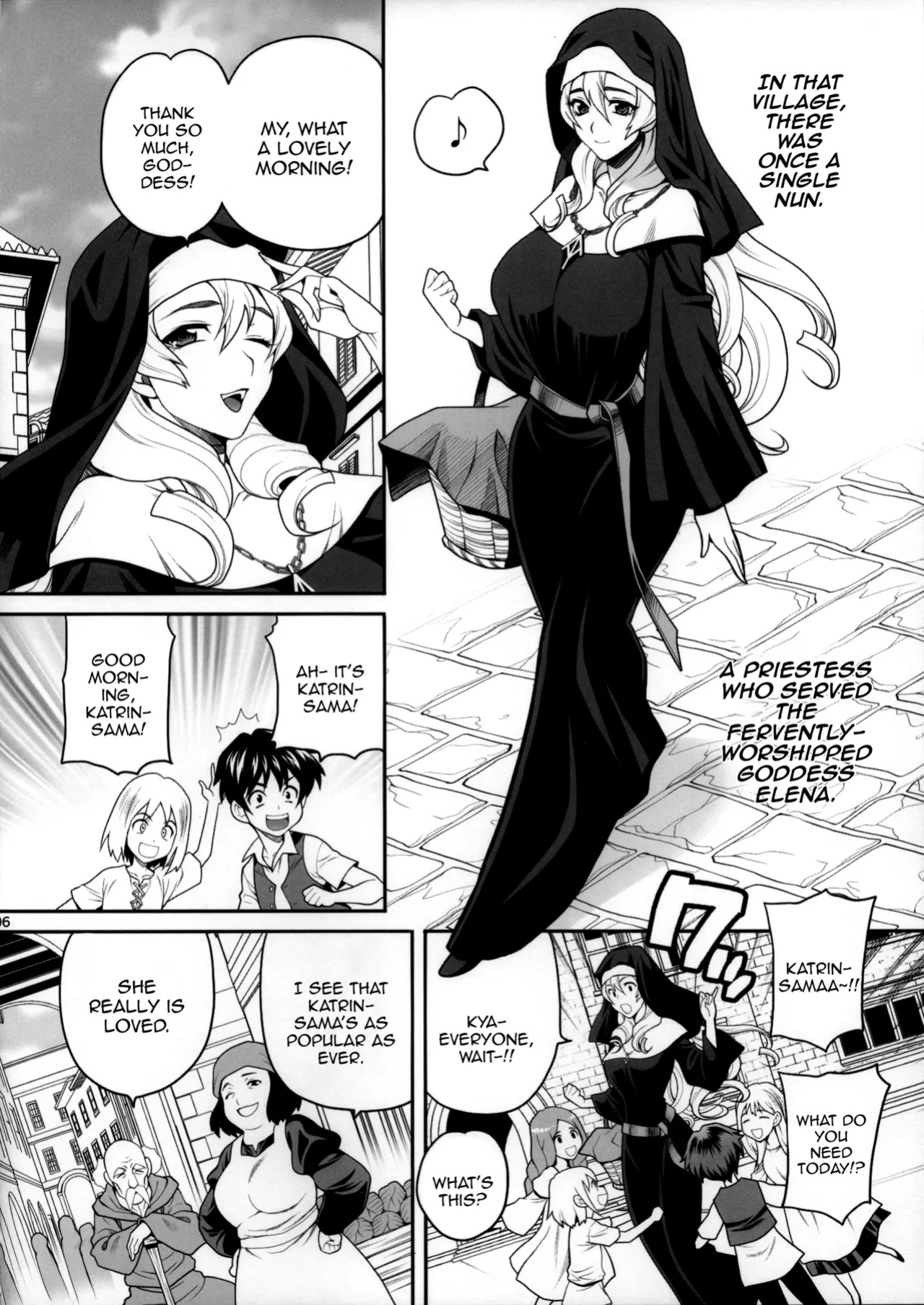 [Shallot Coco (Yukiyanagi)] Yukiyanagi no Hon 54 Sister Katrin no Seinaru Otsutome | Yukiyanagi Book 54 - Sister Katrin's Holy Duties