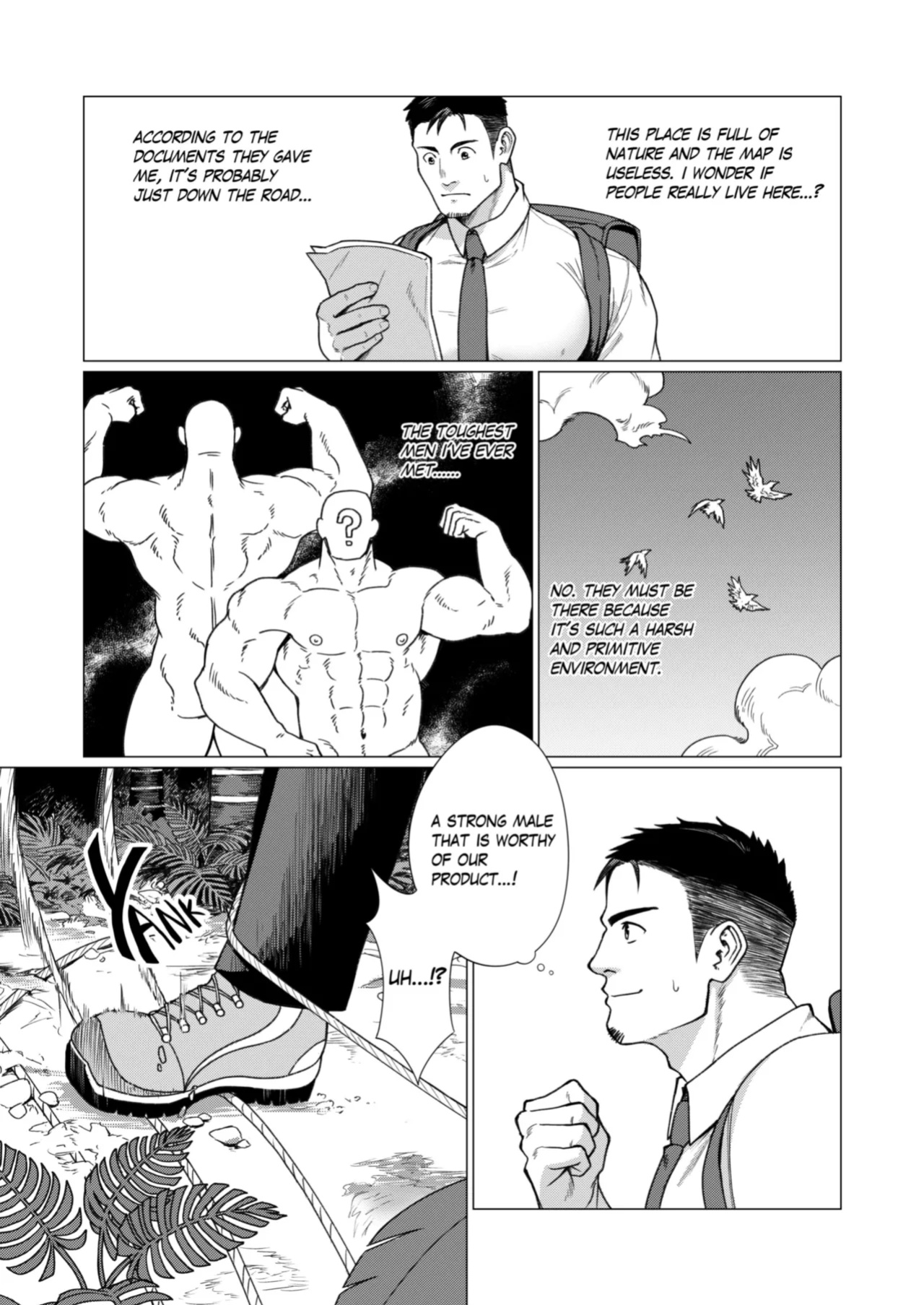 [Ofton Souko (Gorou Naoki)] Men of the Tribal Village 1 [Eng]
