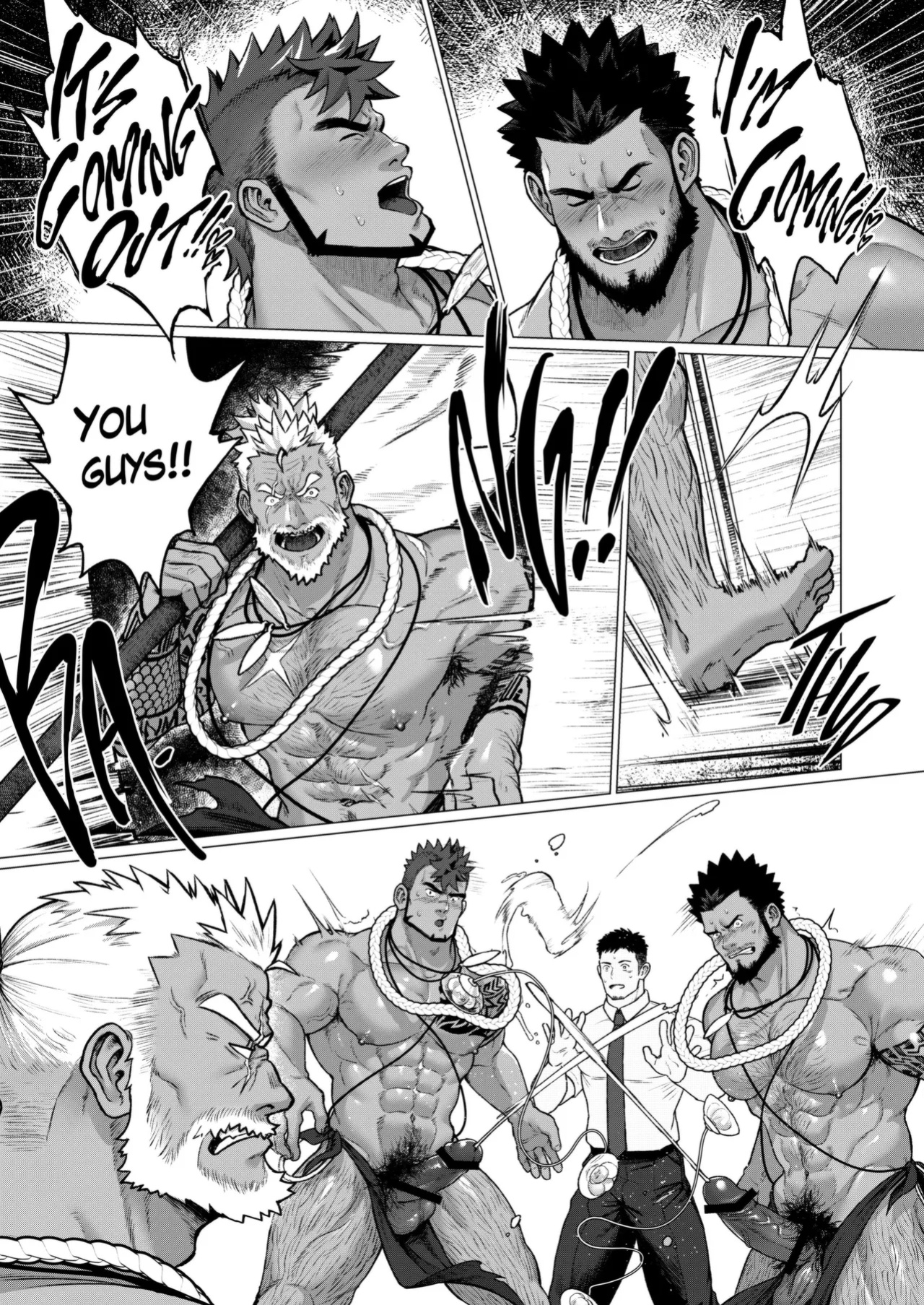 [Ofton Souko (Gorou Naoki)] Men of the Tribal Village 2 [Eng]