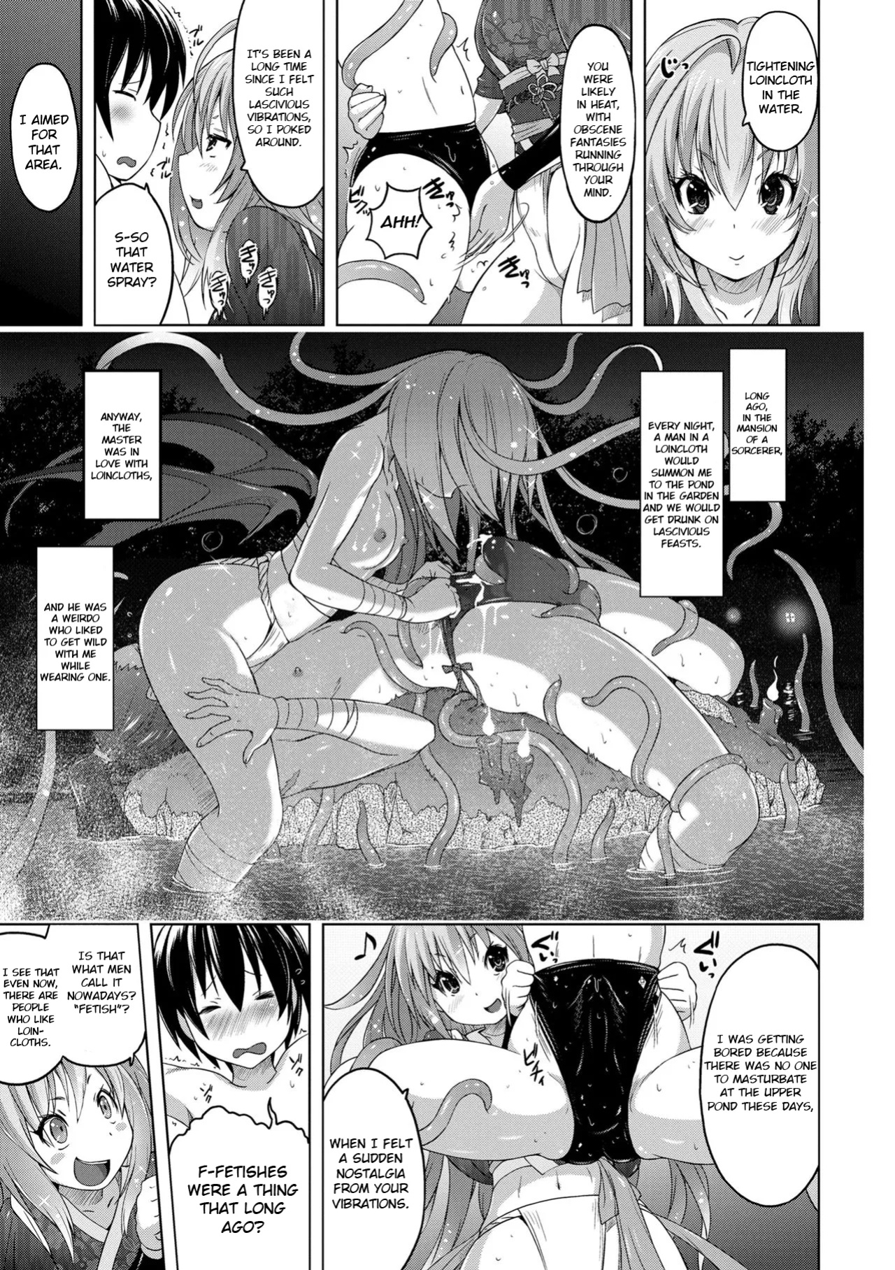 [Murasaki Nyaa] Deep-blue Story | Kon Mukashi Monogatari [CrowKarasu]