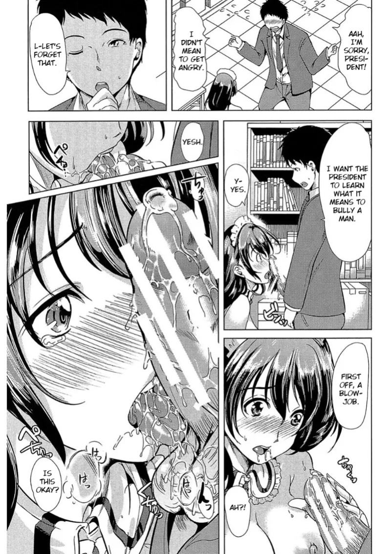 [Yabitsu Hiro] You're my Sex Slave President | Kimi wa Boku no Seidokaichou (Ch. 1-3) [CrowKarasu]