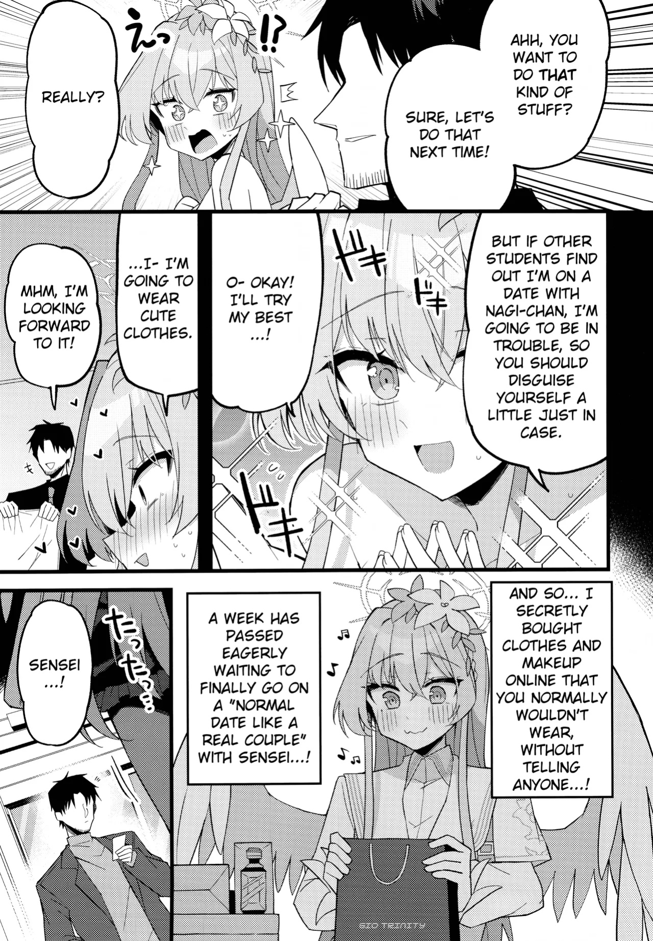 (C105) [MiracleBurn (Himiya Zyo-zu)] Konna Oshinobi Date… Kiitemasen! | This is not the secret date... that I was talking about! (Blue Archive) [Hitode Scans]