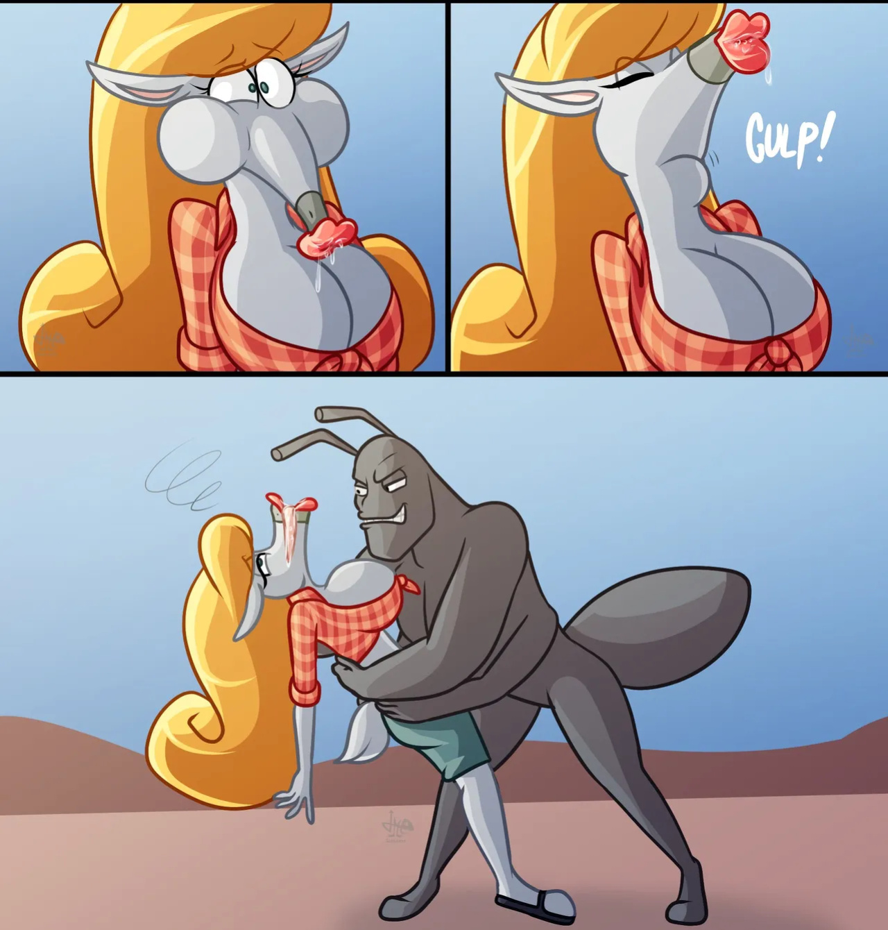 [JAMEArts] Anteater gets Ant-Beaten
