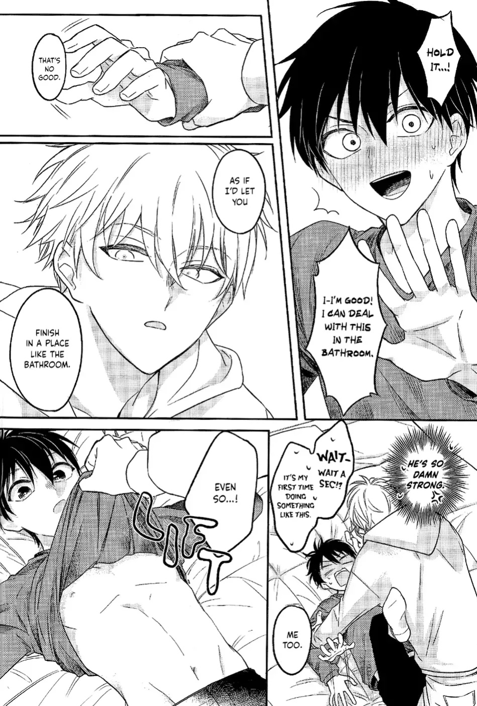(Seishun Egoism ~Natsuyasumi~) [Mameya (Mimi)] Lucky Break (Blue Lock) {Strike-a-hole Scans}