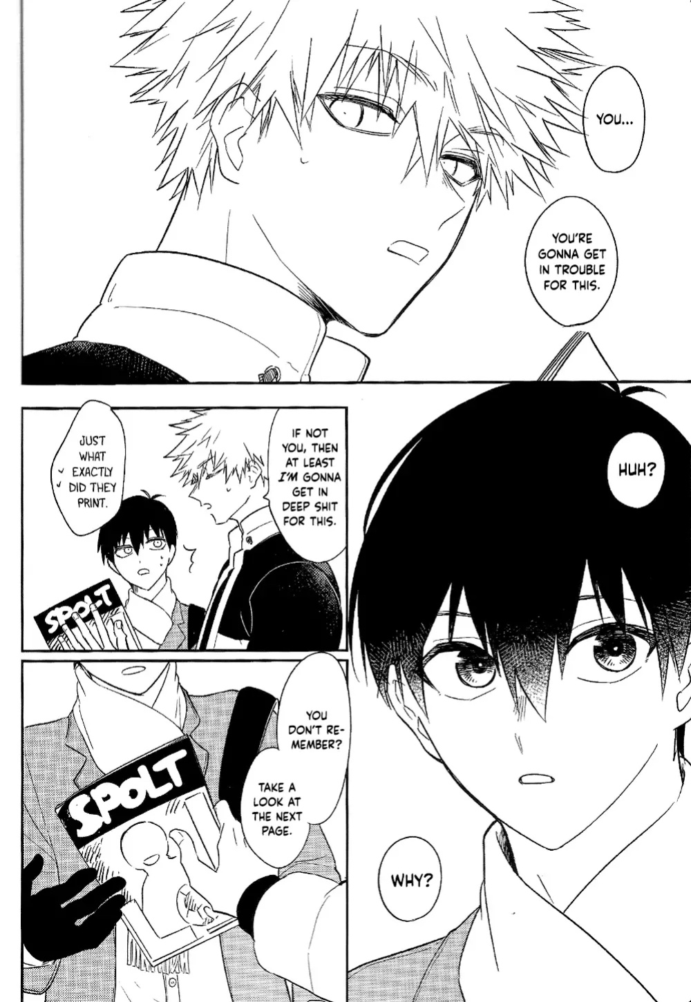 (Lemon Tea ni Kintsuba o. DR2023) [Mameya (Mimi)] Never say, Give up! (Blue Lock) {Strike-a-hole Scans}