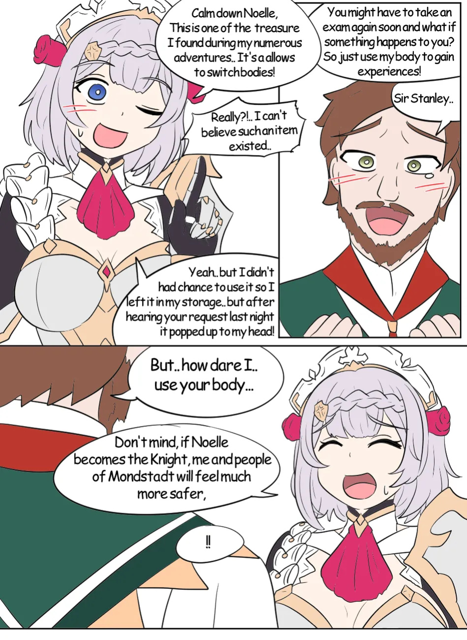 [Vel] Genshin TSF: Swap-toss