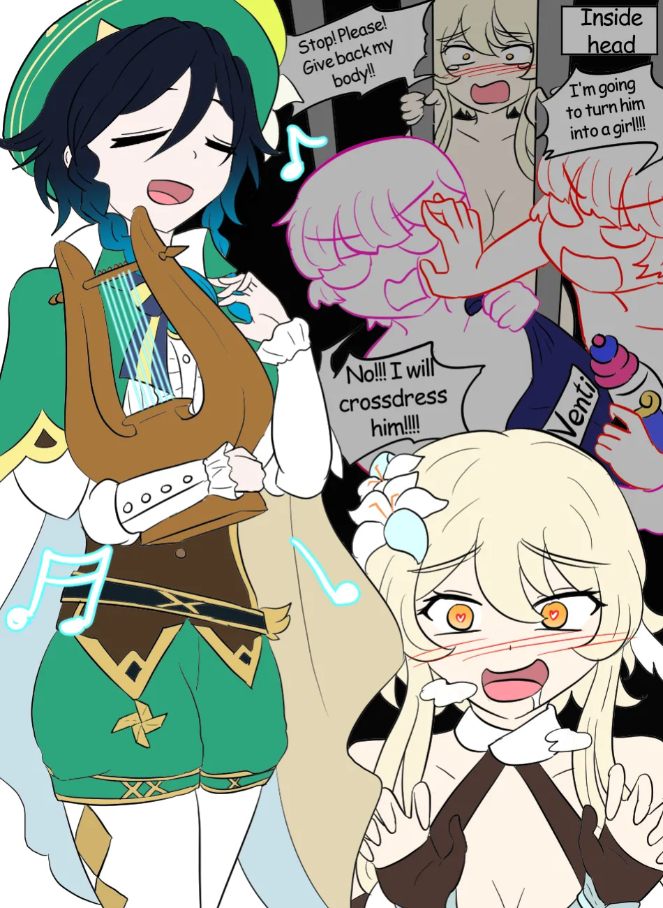 [Vel] Genshin TSF Diary