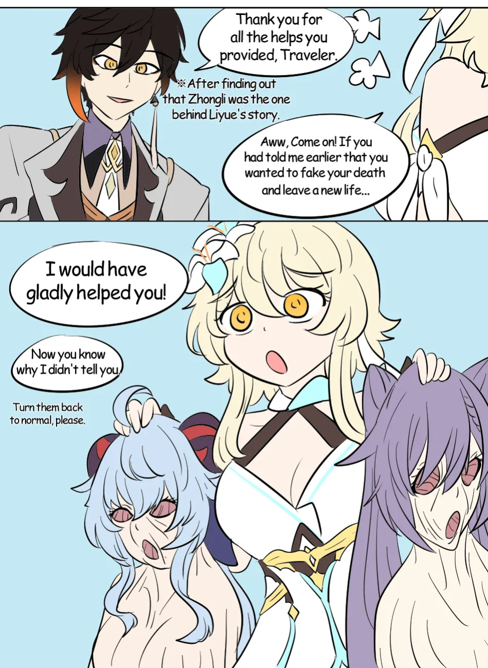 [Vel] Genshin TSF Diary
