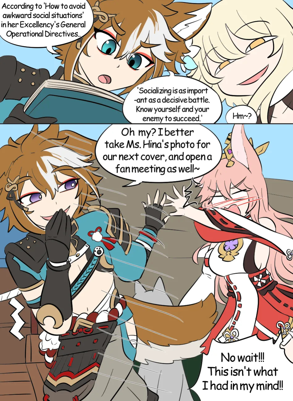 [Vel] Genshin TSF Diary