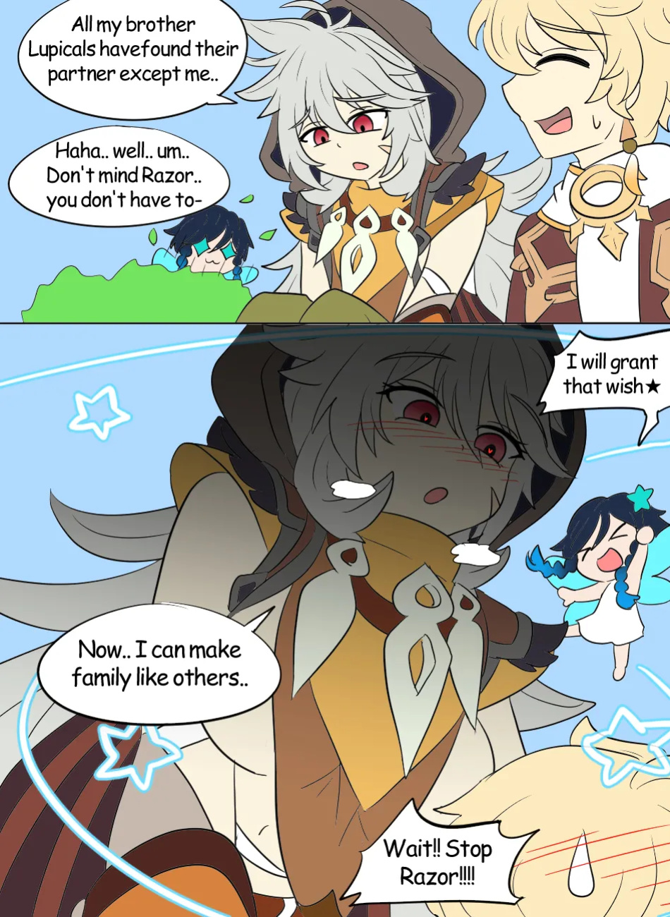 [Vel] Genshin TSF Diary