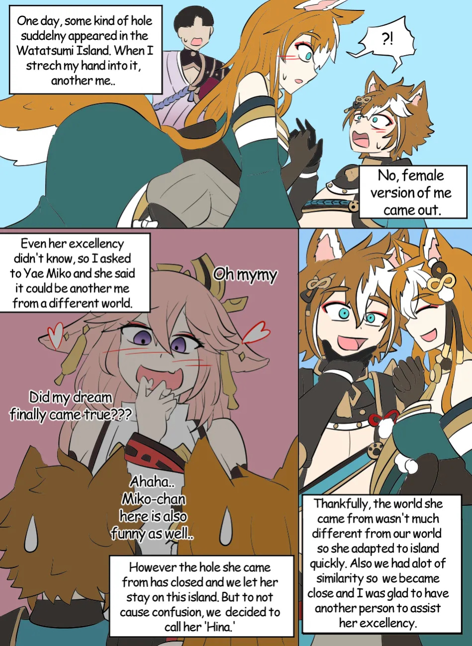 [Vel] Genshin TSF Diary