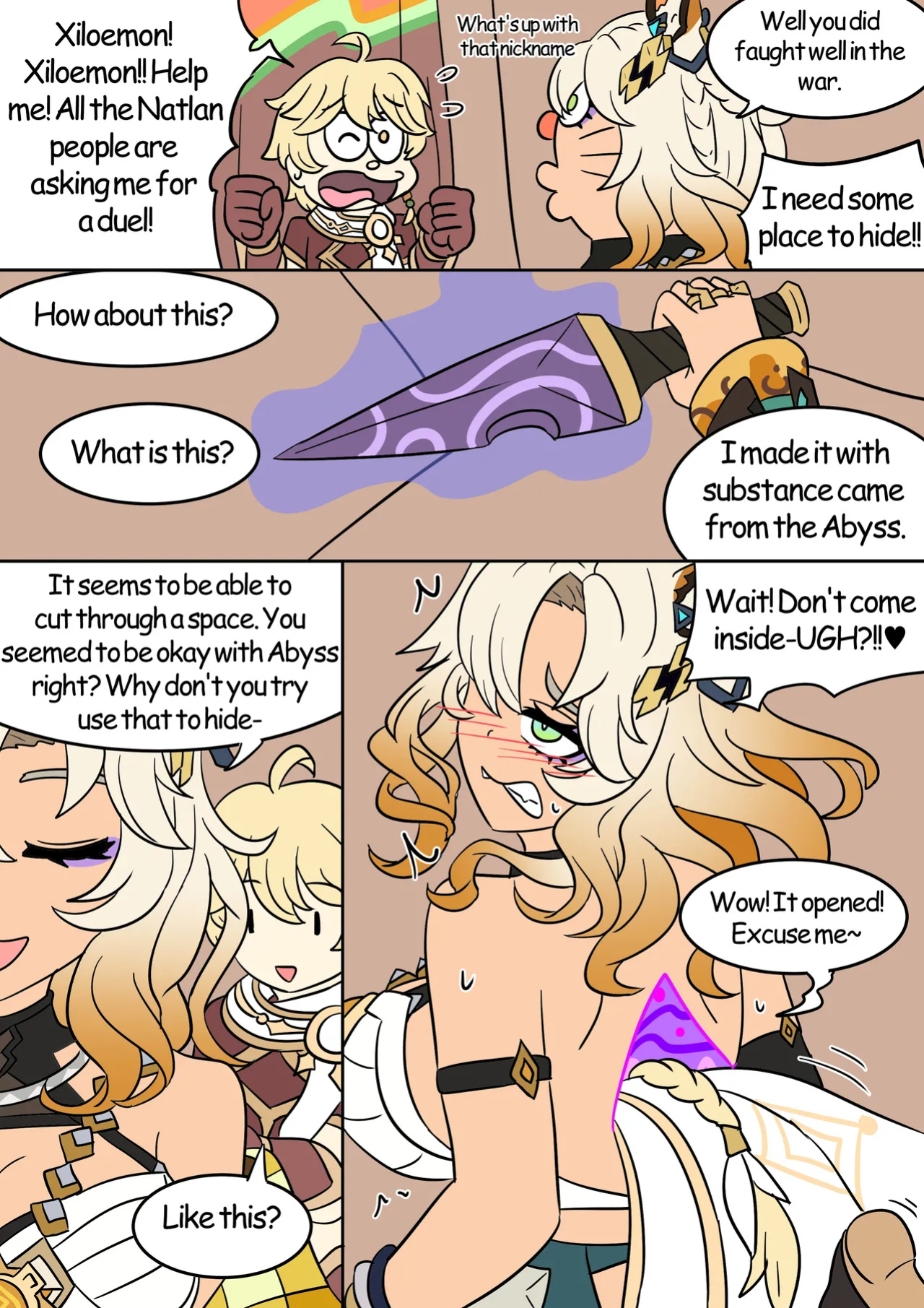 [Vel] Genshin TSF Diary