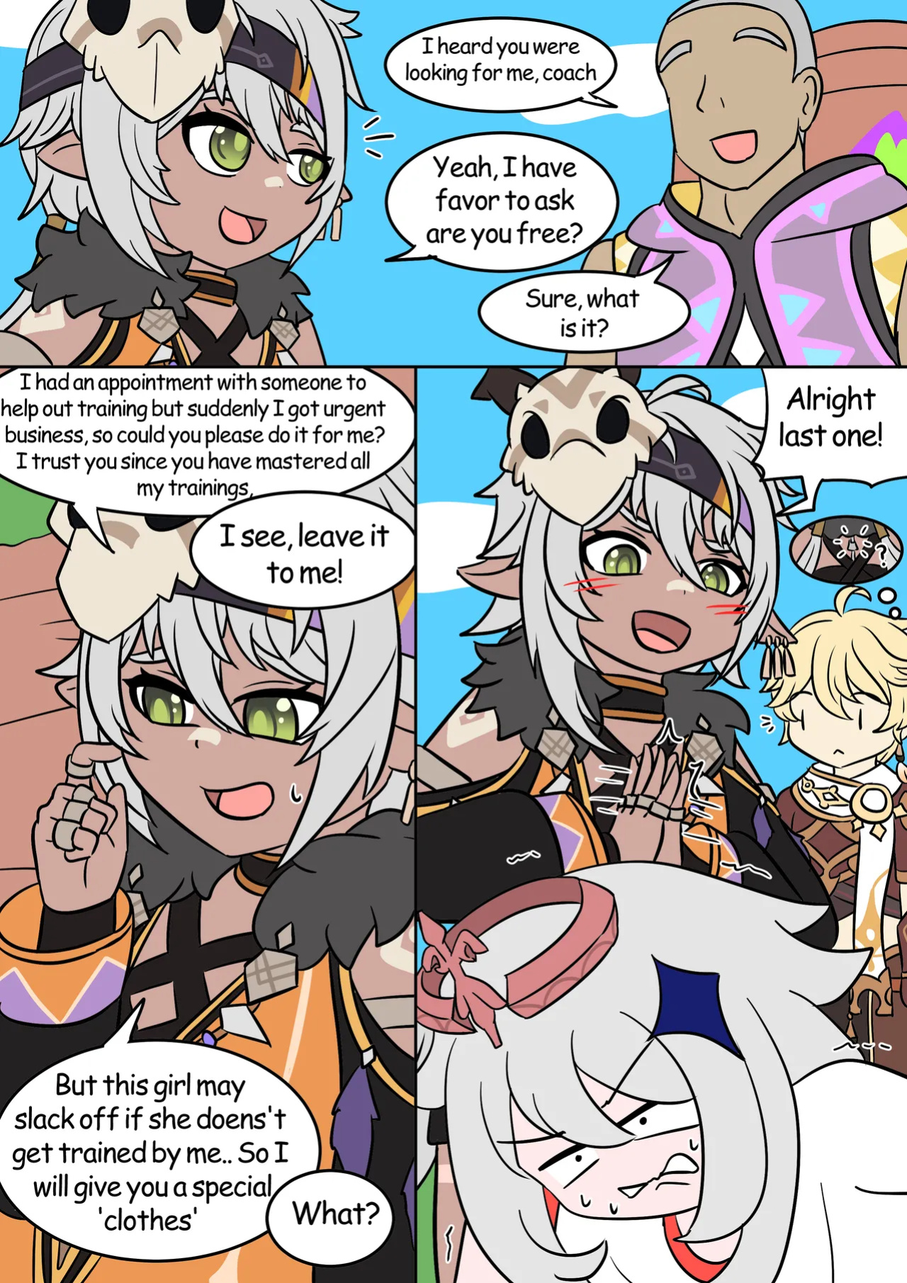 [Vel] Genshin TSF Diary
