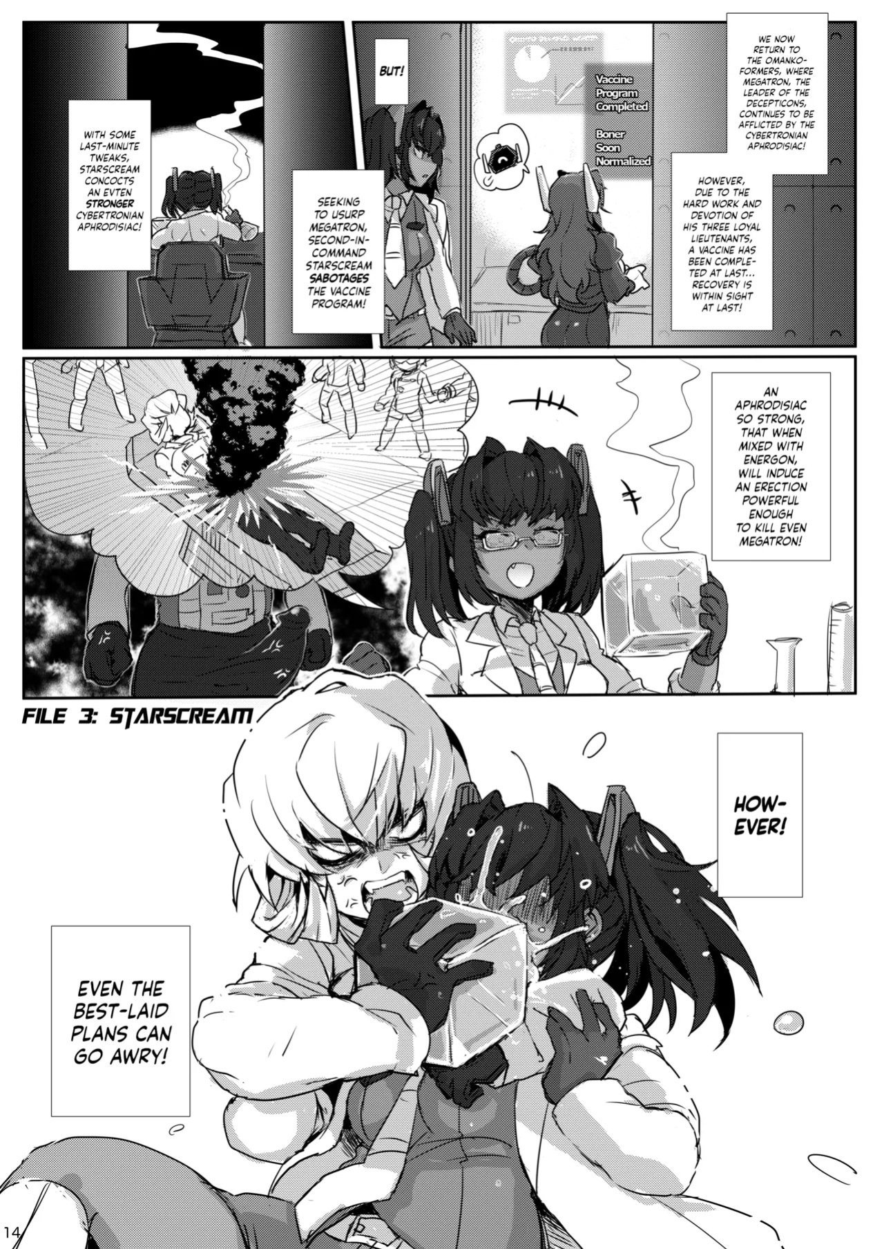 [Koshi no Itami (Koshii Tai)] Omankoformers: All Hail Megadick (Transformers) [head empty + Wiimouto]
