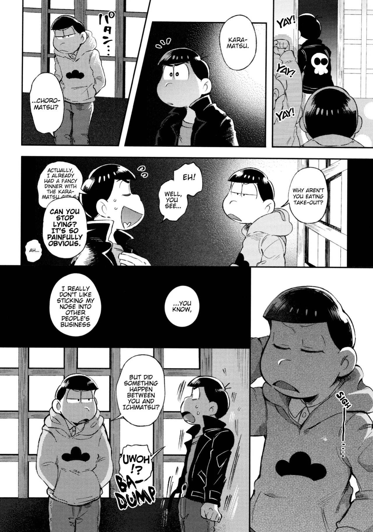 [Kahou wa Nete Matsu Shunmin 2018] [Momoiro-netsuduki (Kisaki Nana)] Momoiro netsu tsuki sōshūhen sairoku (Osomatsu-san) (Incomplete)