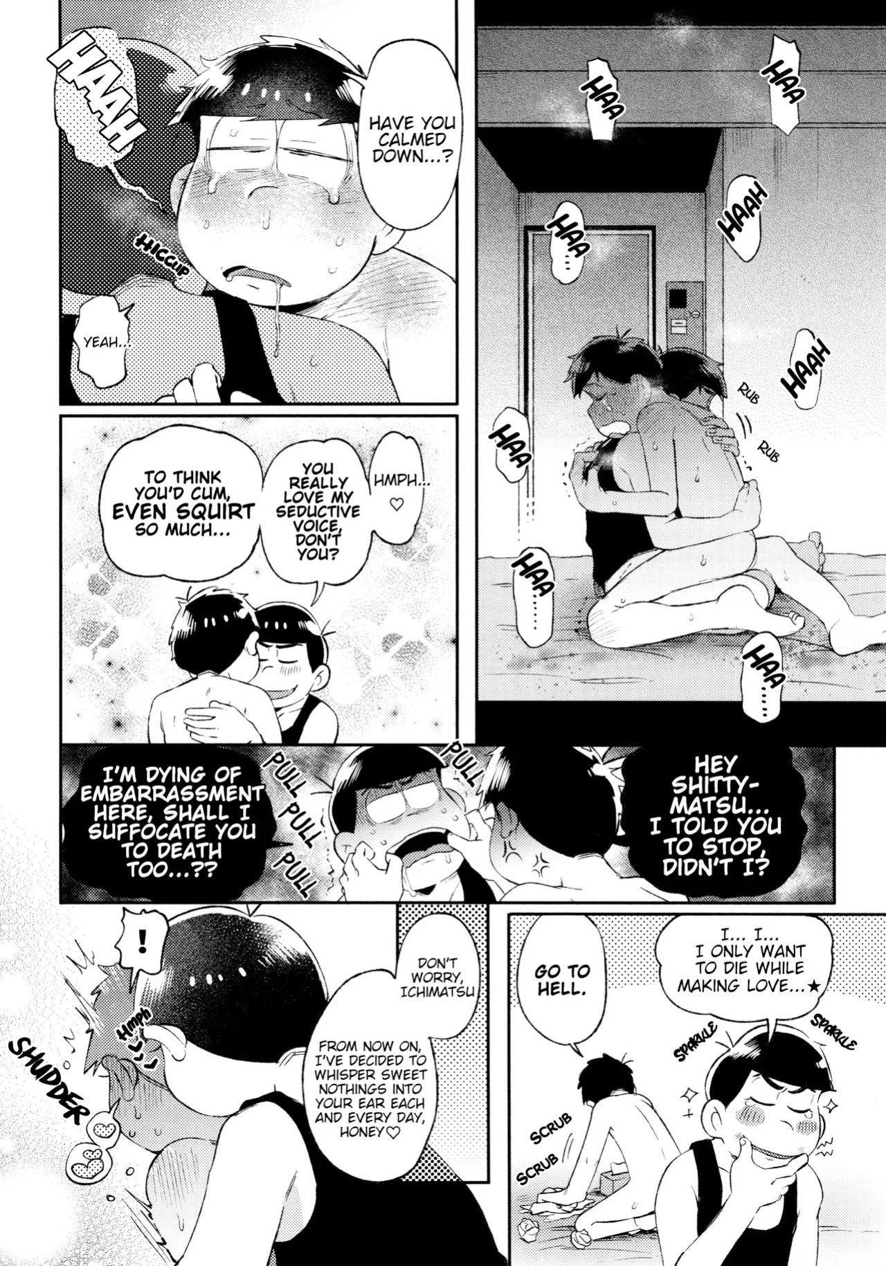 [Kahou wa Nete Matsu Shunmin 2018] [Momoiro-netsuduki (Kisaki Nana)] Momoiro netsu tsuki sōshūhen sairoku (Osomatsu-san) (Incomplete)