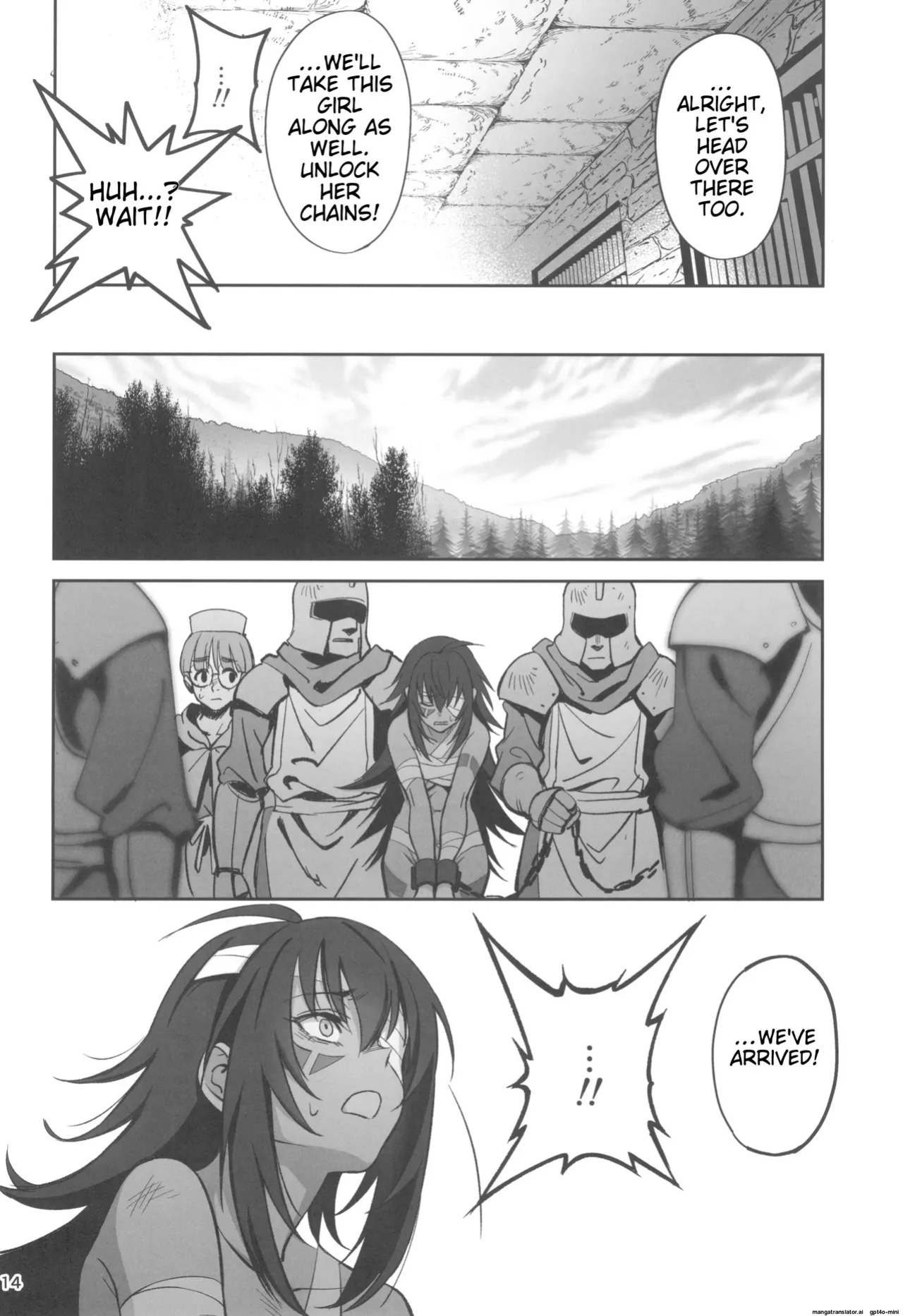 (C104) [Dokudami (Okita Ababa)] Mori o Mamoru Ookami Shoujo ga Inkou Shisai ni NTRreta Hanashi [MTL English]