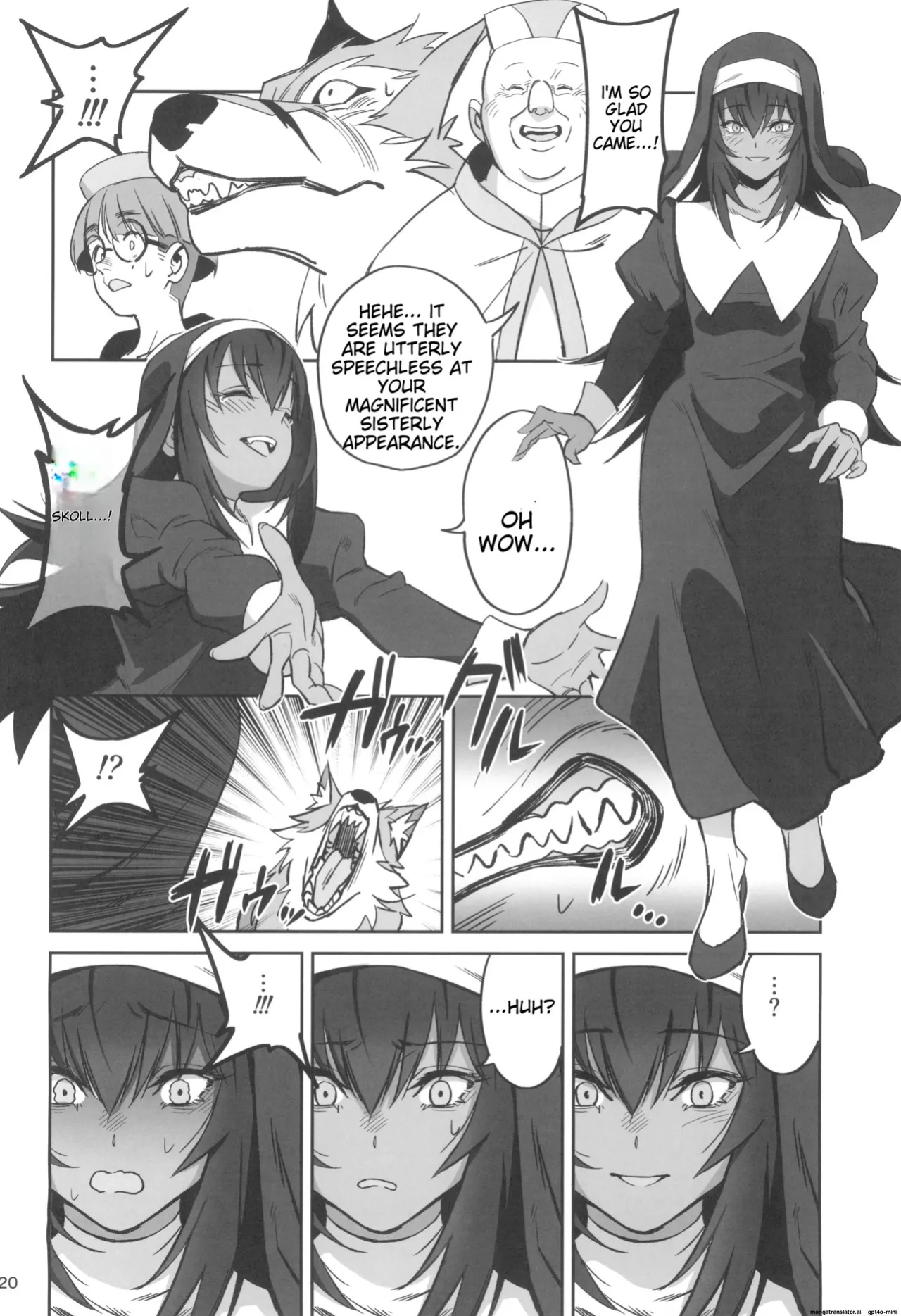 (C104) [Dokudami (Okita Ababa)] Mori o Mamoru Ookami Shoujo ga Inkou Shisai ni NTRreta Hanashi [MTL English]