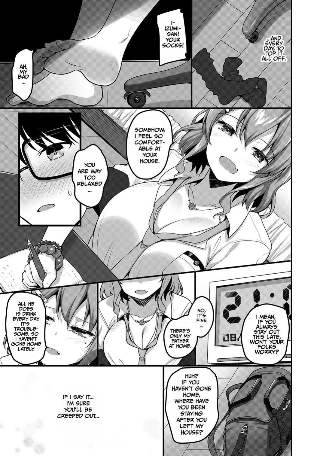 [Tegomental (Akahito)] Futari no Ouchi Iede Musume to Doutei-kun no Torokeru Natsu | The Melty Summer of a Runaway Gal and a Virgin Guy [rubber_user]