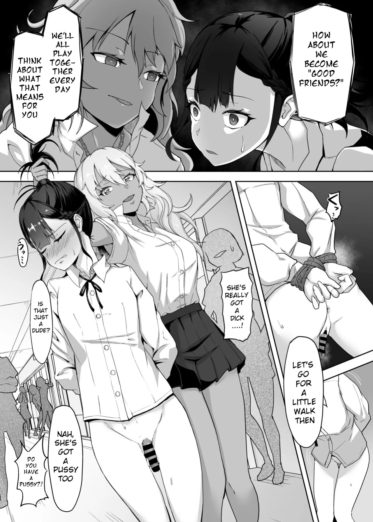 [Gotarou no All Night Fuck (Gotarou)] A Gyaru Who Bullies a Futanari High School Girl