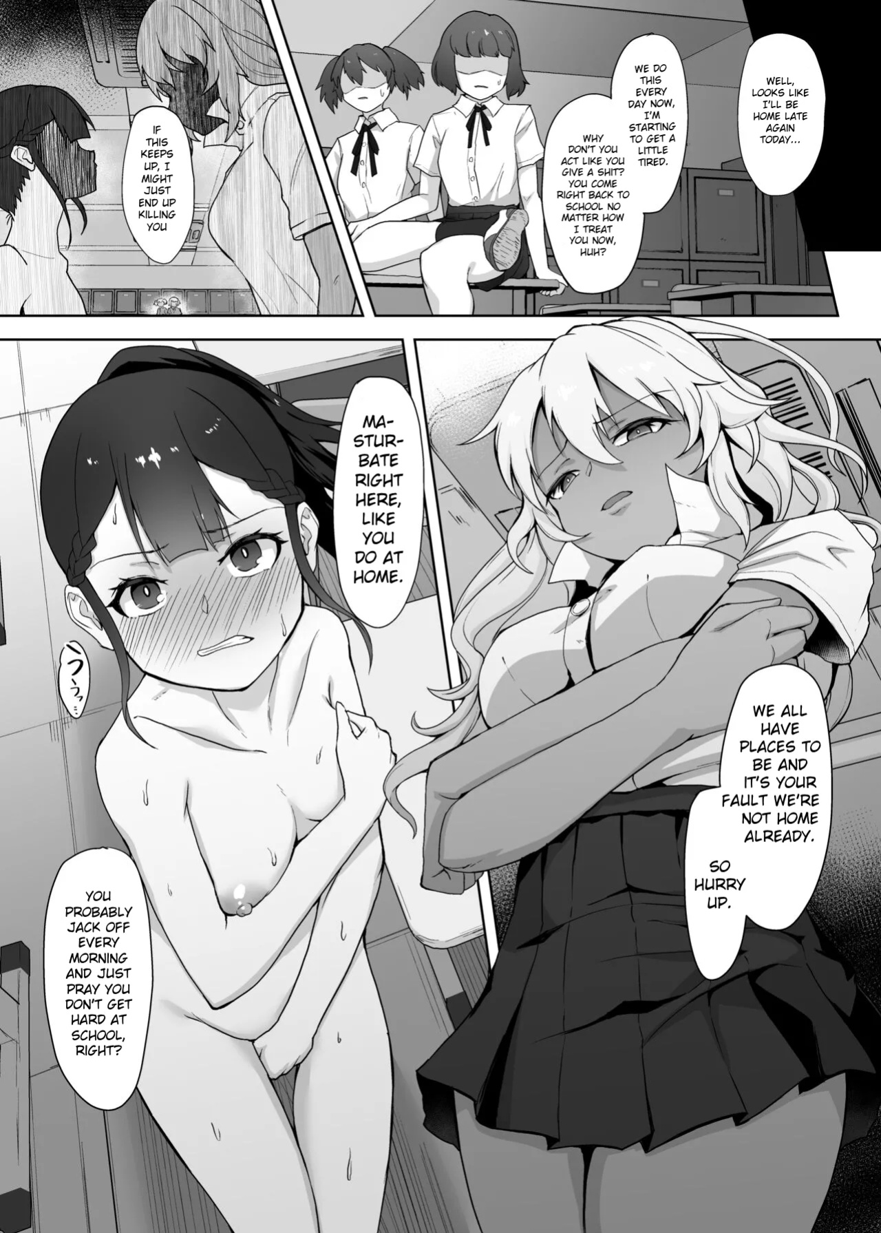 [Gotarou no All Night Fuck (Gotarou)] A Gyaru Who Bullies a Futanari High School Girl