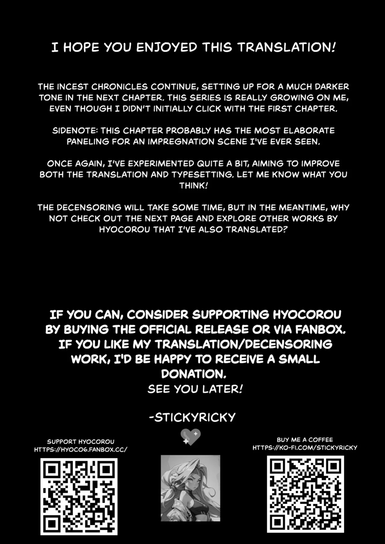 [Hyoco Road (Hyocorou)] Ichinengo, Ore no Ko o Haramu Imouto no Kiroku. 3 - This is a record of how my sister conceived my child 3 [StickyRicky]