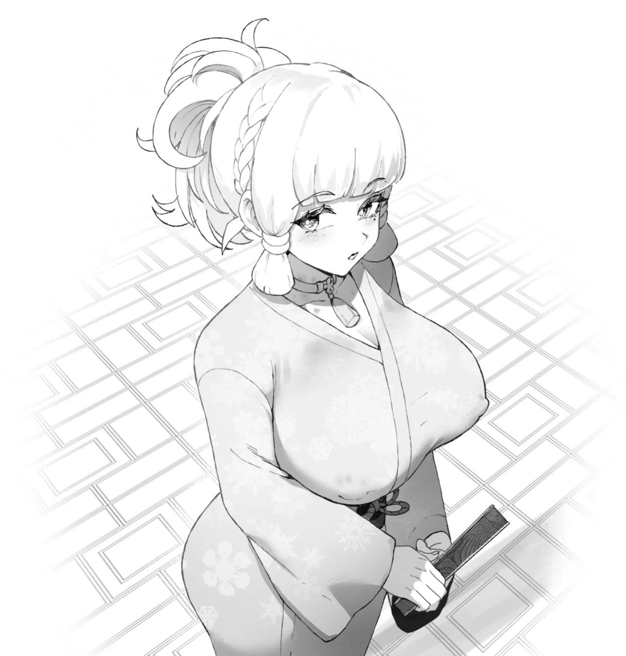[ThiccwithaQ] Onsen Incident - Side Ayaka (Genshin Impact)