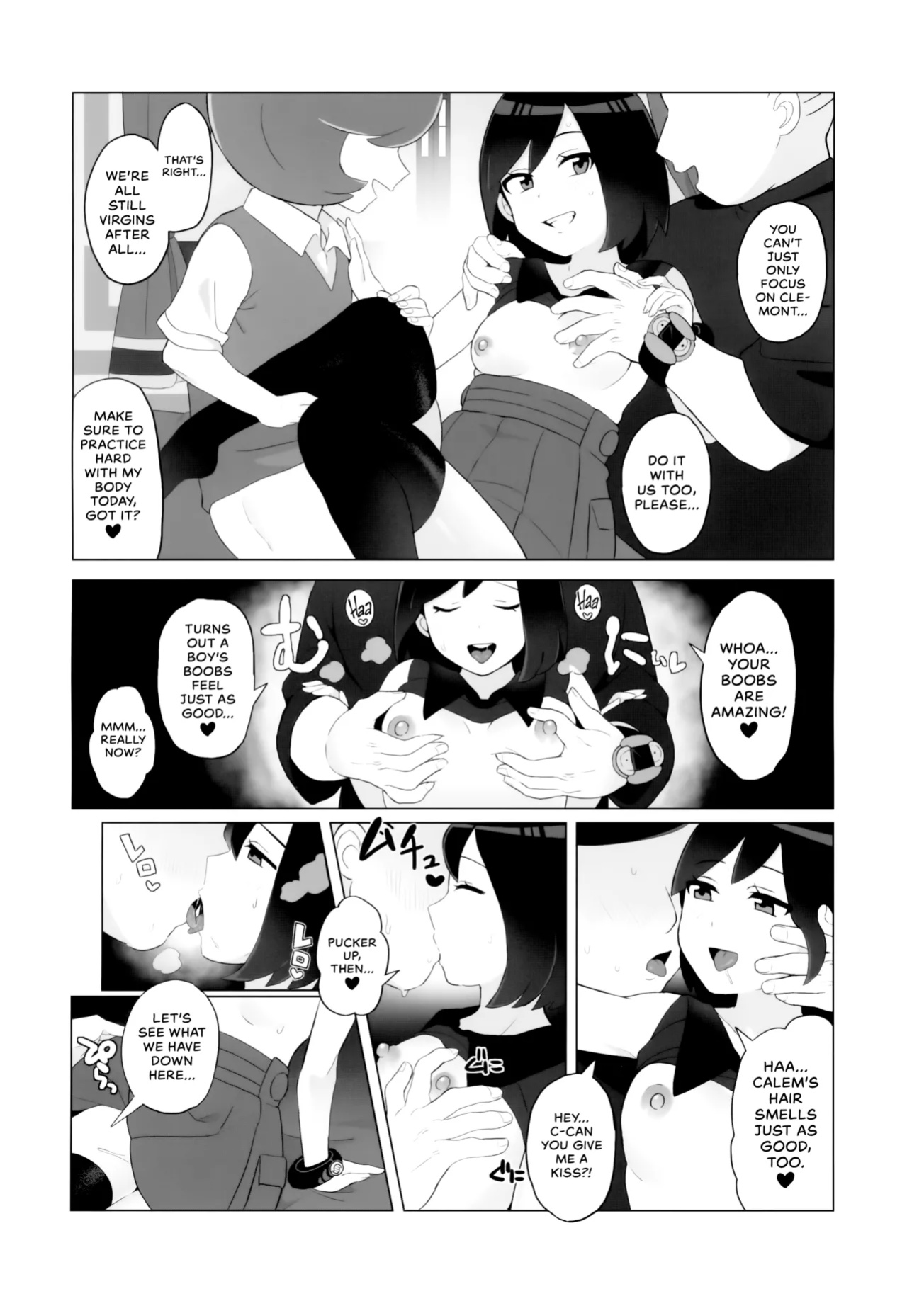 (Challenger! 29) [Kajuu Gum (Sana)] Kalos no Shounen Kairaku Mesu Ochi X | A Kalosian Boy's X-Static Descent into Feminity (Pokémon X and Y) [head empty]
