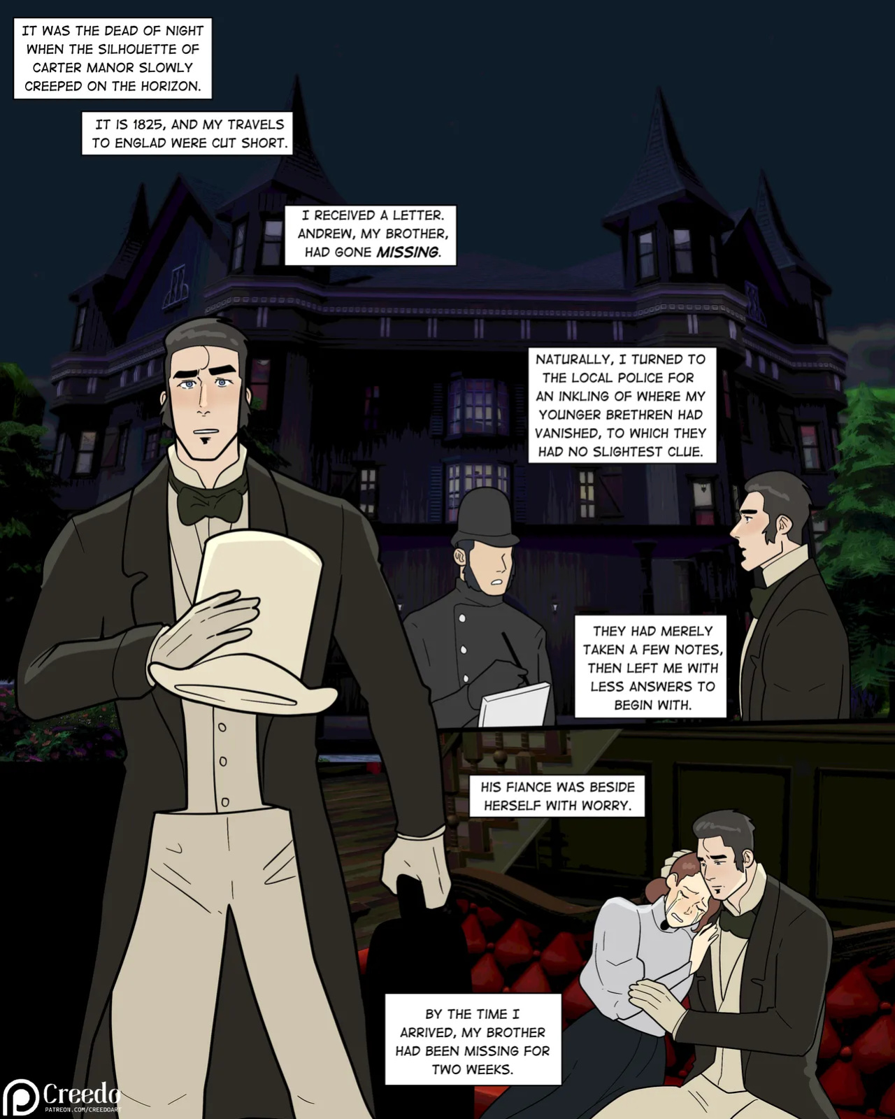 [Creedo] Carterverse - The Disappearance in Carter Manor [Eng]