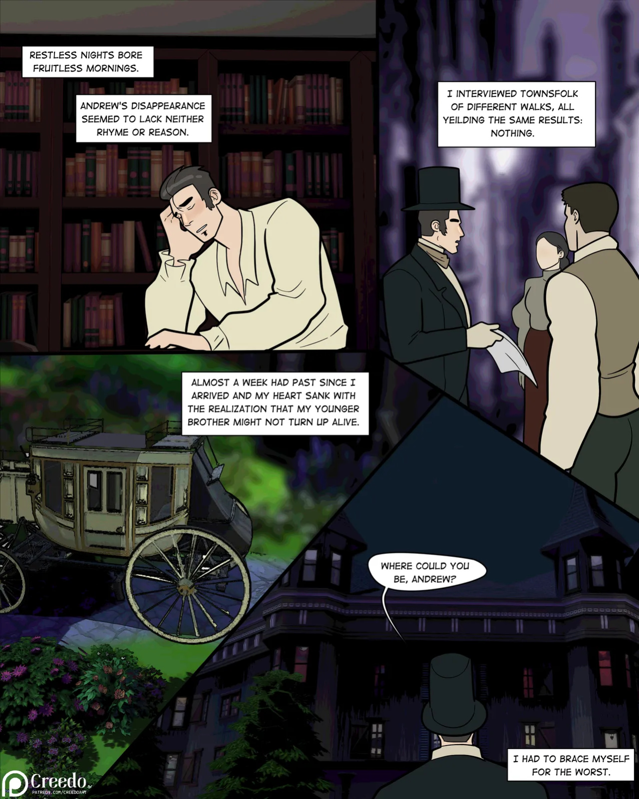 [Creedo] Carterverse - The Disappearance in Carter Manor [Eng]