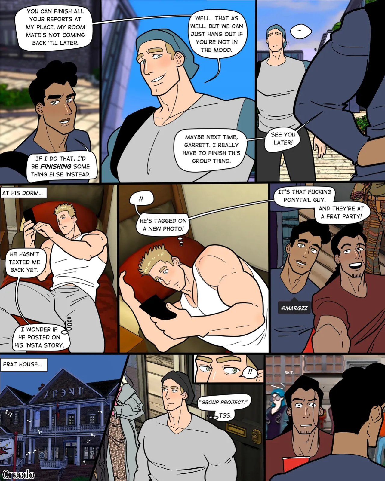 [Creedo] - Carterverse - The Jock And The Nerd - Part 3 [Eng]