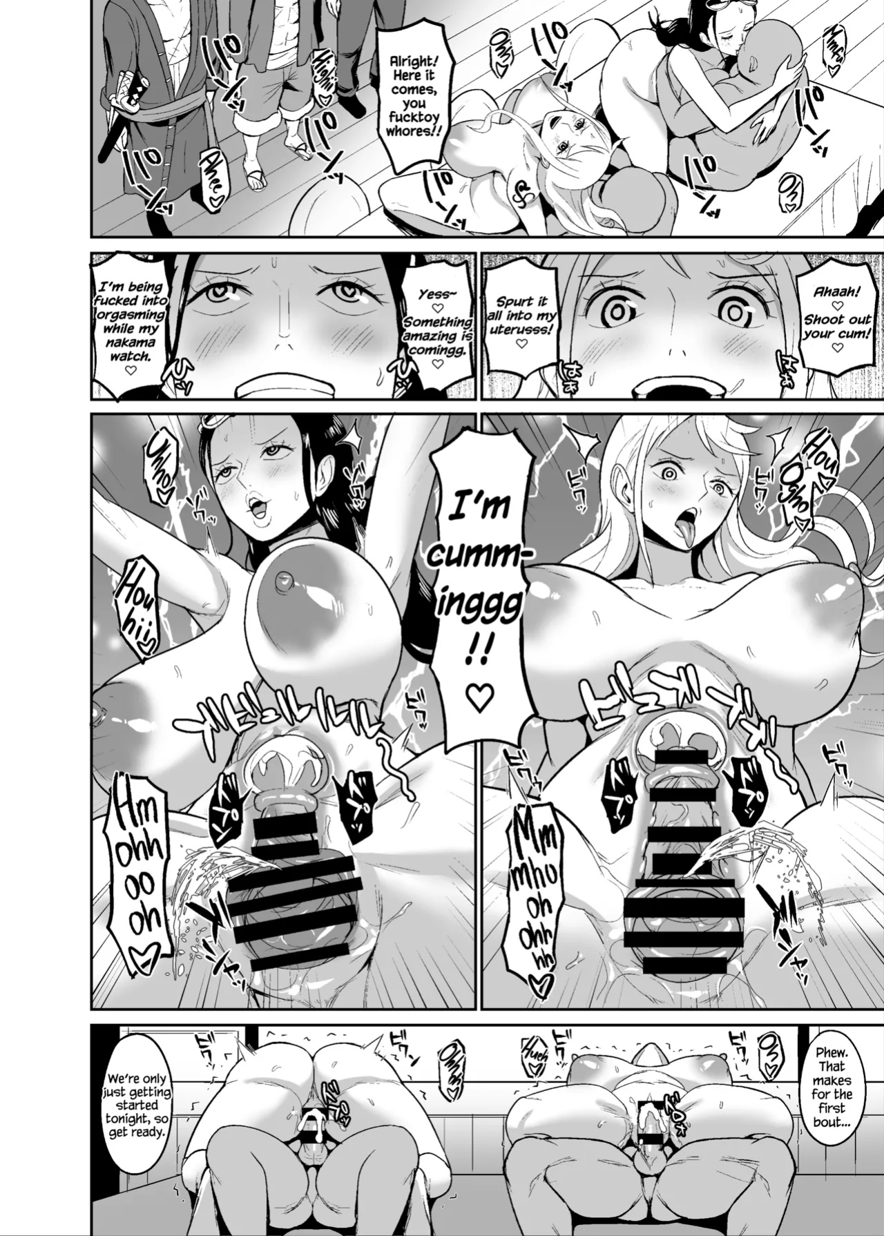 [REM9 (Hamiltan)] Koitsura ga Oretachi no Atarashii Nakama da! | These Guys Are Our New Nakama! (One Piece) [Dummie]