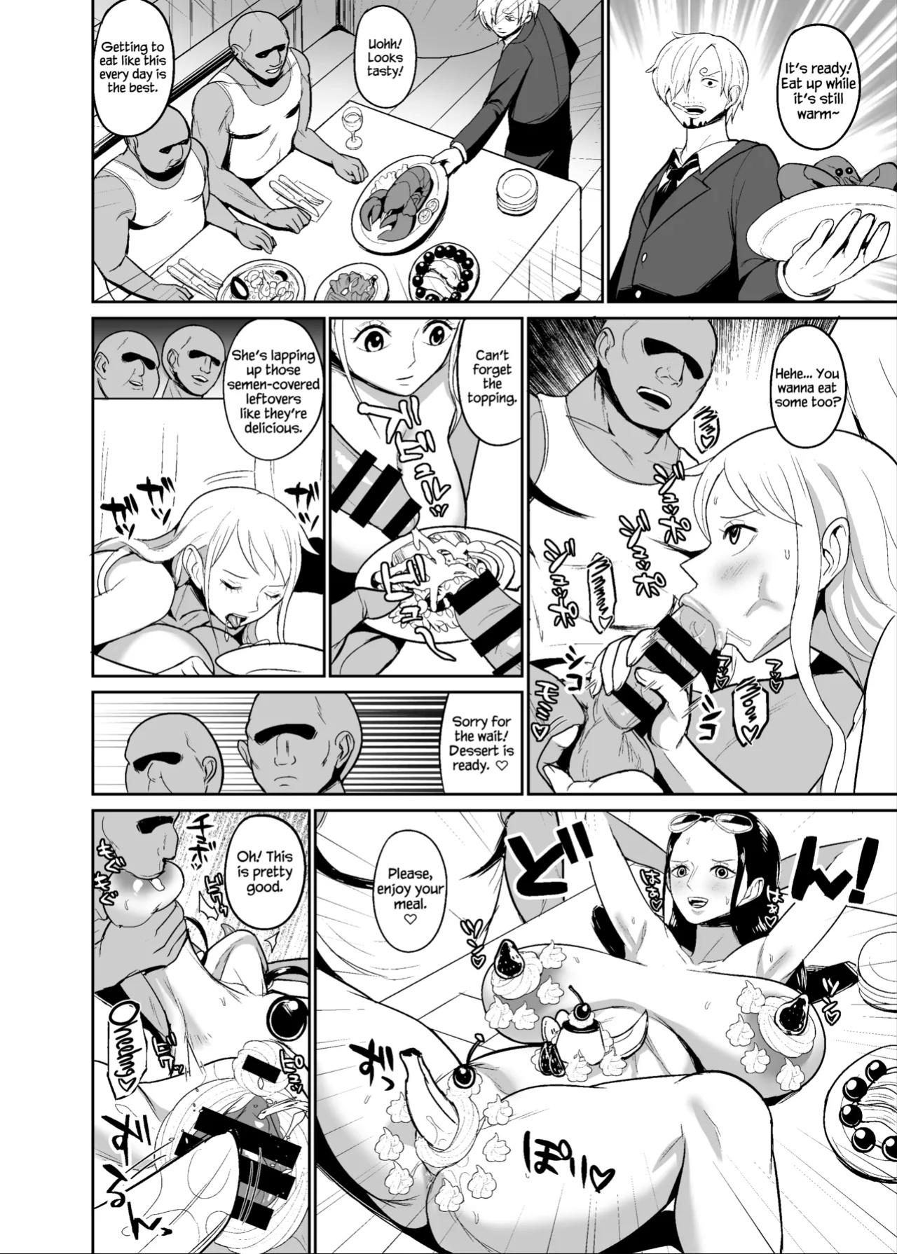 [REM9 (Hamiltan)] Koitsura ga Oretachi no Atarashii Nakama da! | These Guys Are Our New Nakama! (One Piece) [Dummie]