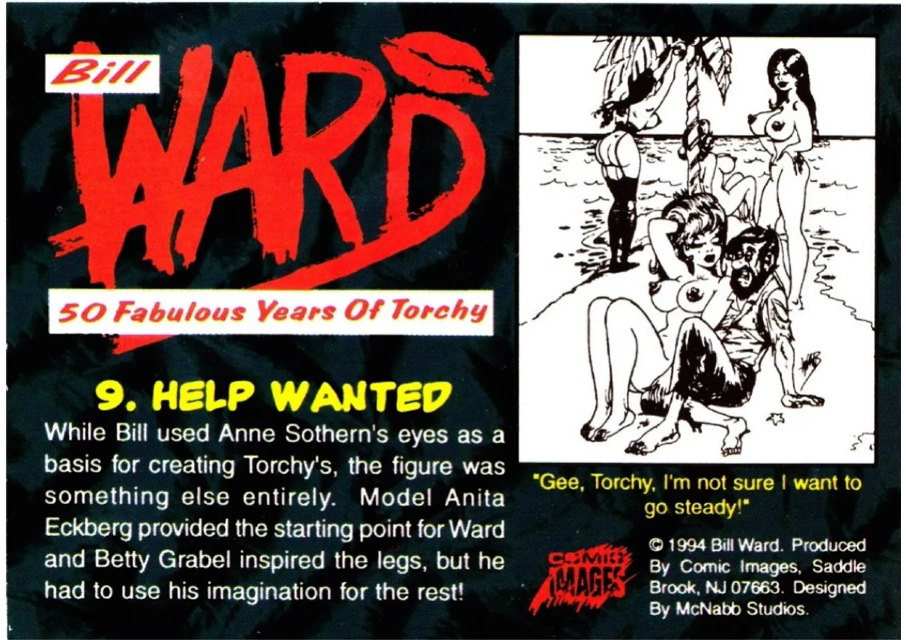 [Bill Ward] 50 Fabulous Years of Torchy - Collector Cards
