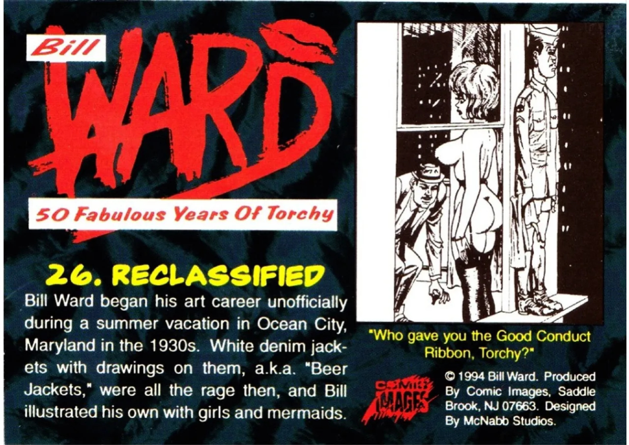 [Bill Ward] 50 Fabulous Years of Torchy - Collector Cards