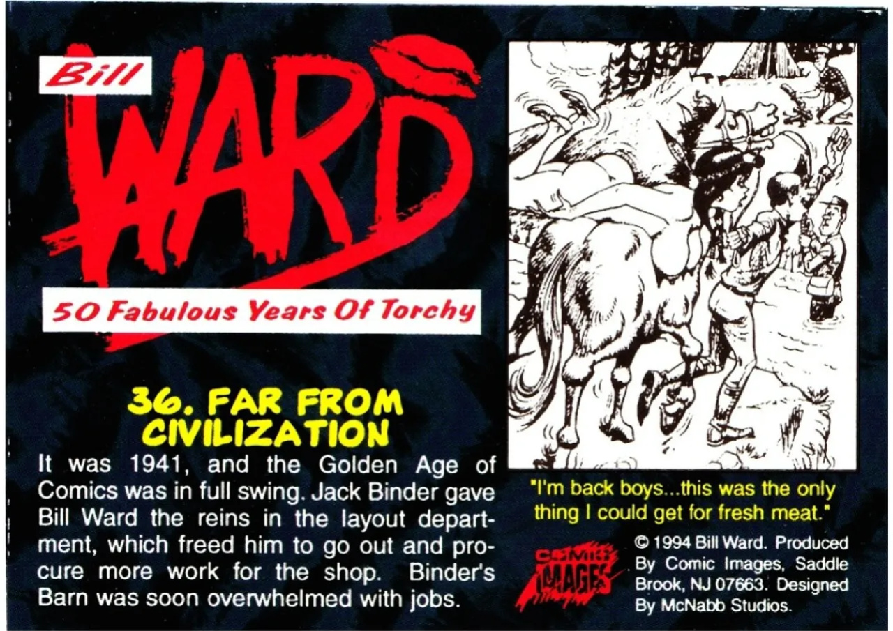 [Bill Ward] 50 Fabulous Years of Torchy - Collector Cards